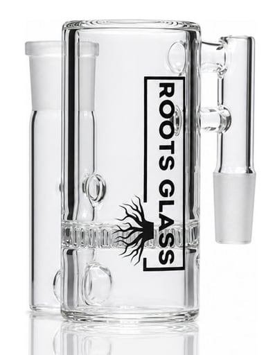 Preview pic of Roots Glass Honeycomb Ash Catcher - 3 SIZES