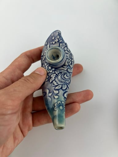 Preview pic of Florecita Porcelain Pipe
