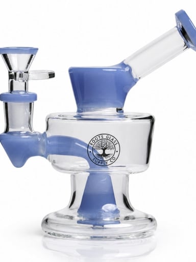 Preview pic of Roots Glass 6″ Empress Mini Rig - 4 COLORS