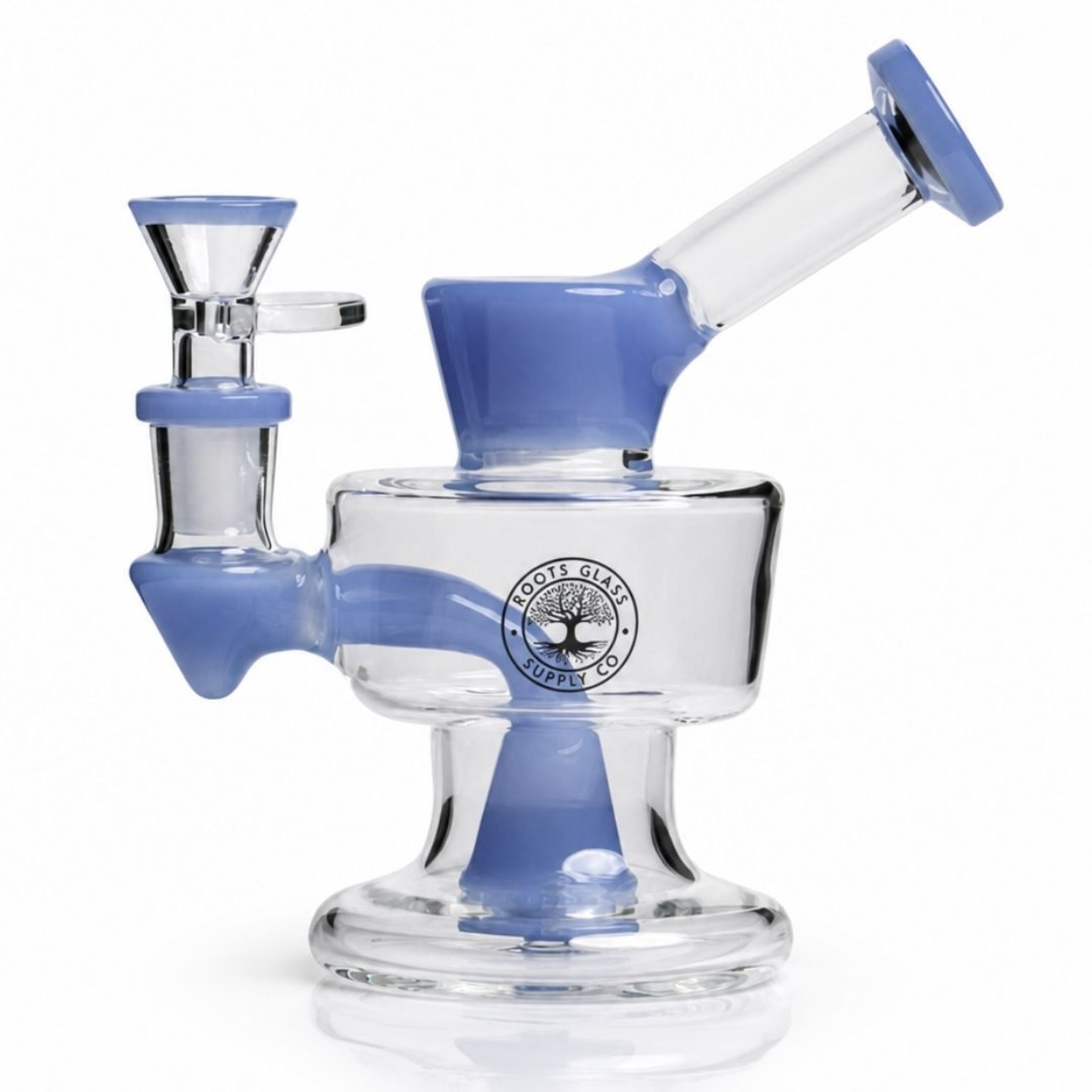 Roots Glass 6″ Empress Mini Rig - 4 COLORS image 0