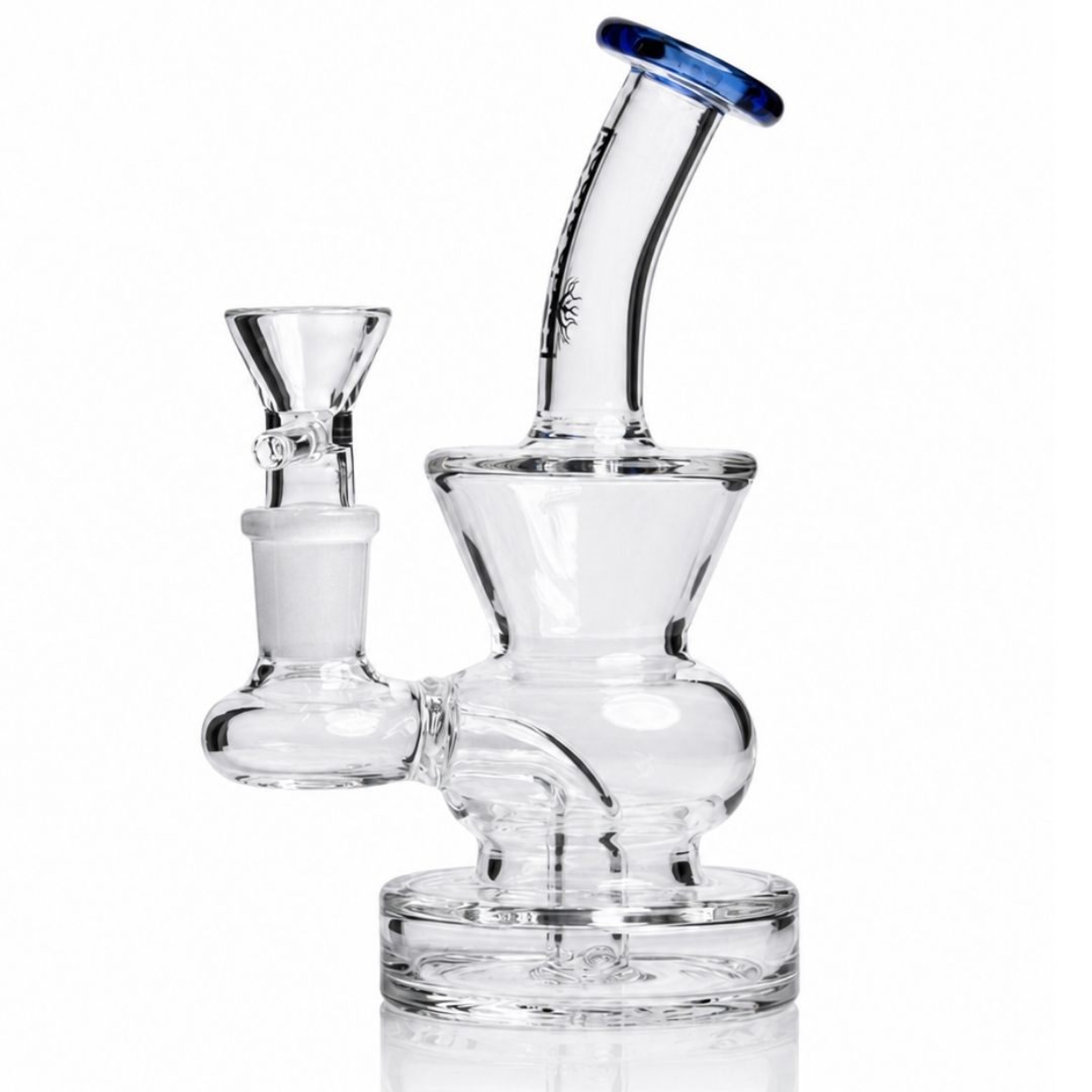 Roots Glass 6.5″ VOLCANO Mini Rig - 4 COLORS image 0