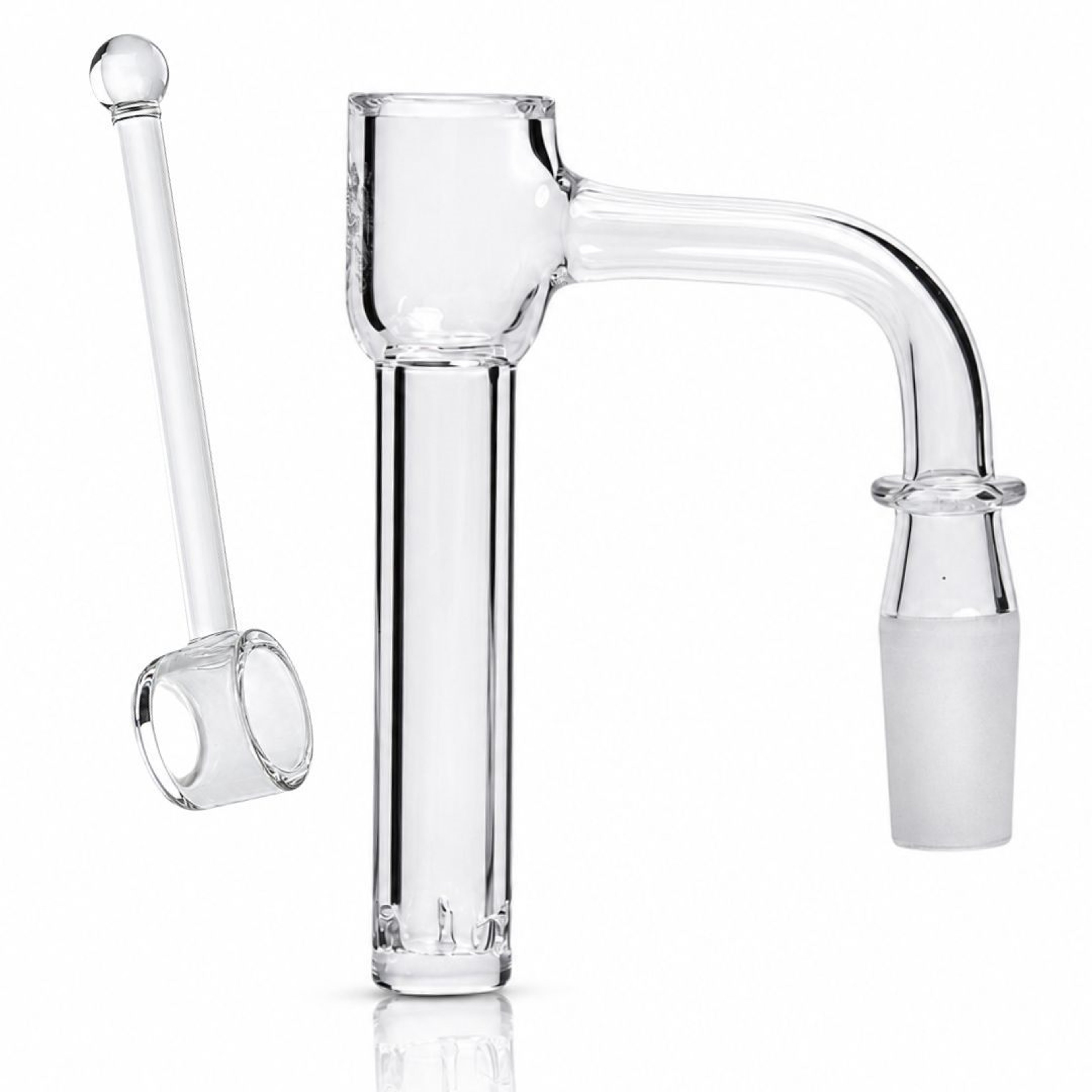 Preview pic of Roots Glass Full Weld Terp Feeder Slurper - 3 SIZES