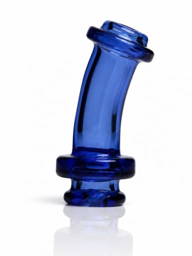 Preview pic of Full Color Bent Neck Puffco Pivot Top - 4 COLORS