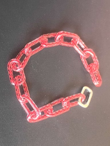 Preview pic of Red and Black bracelet