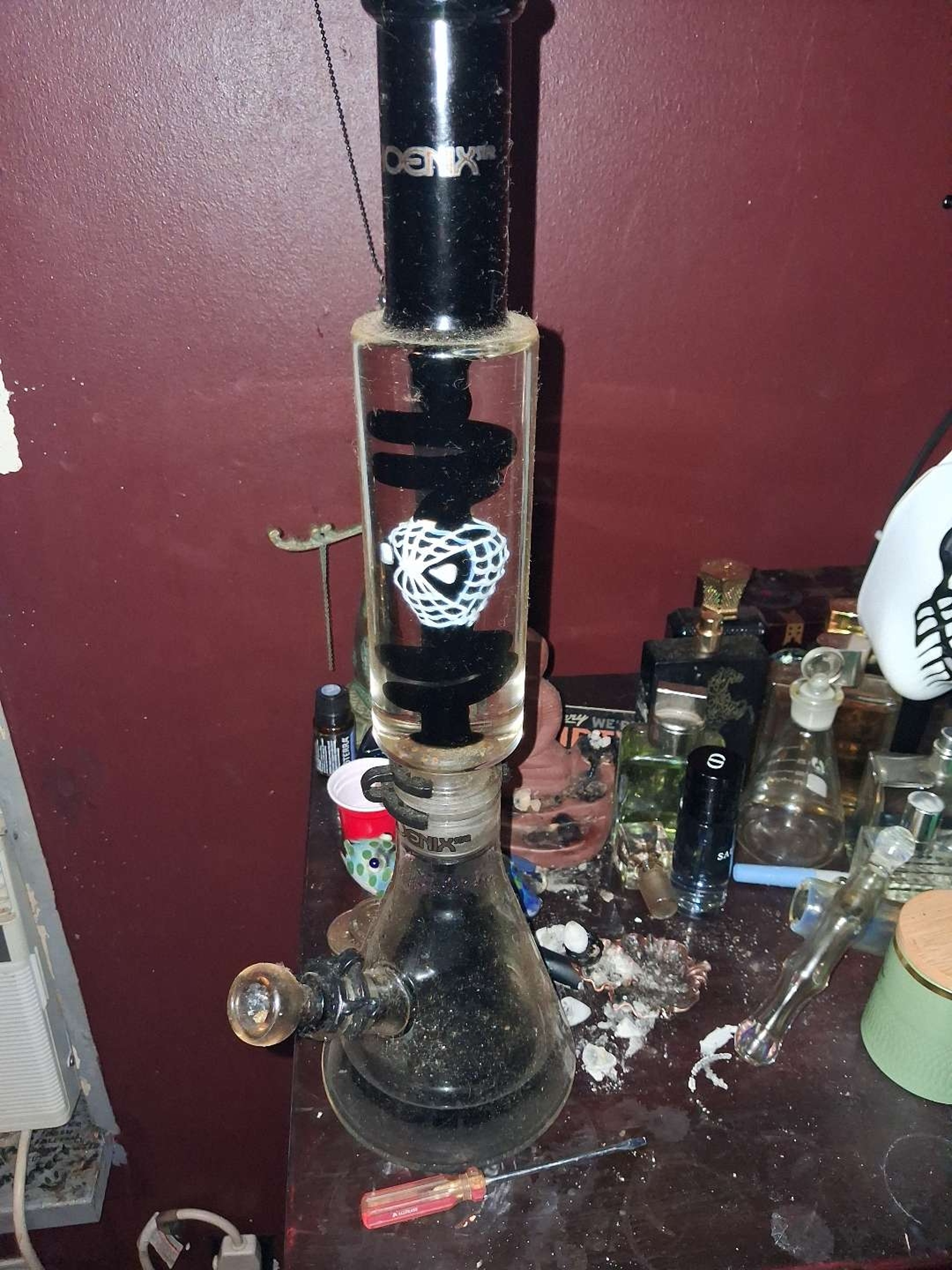 Preview pic of phoenix spiderman bong