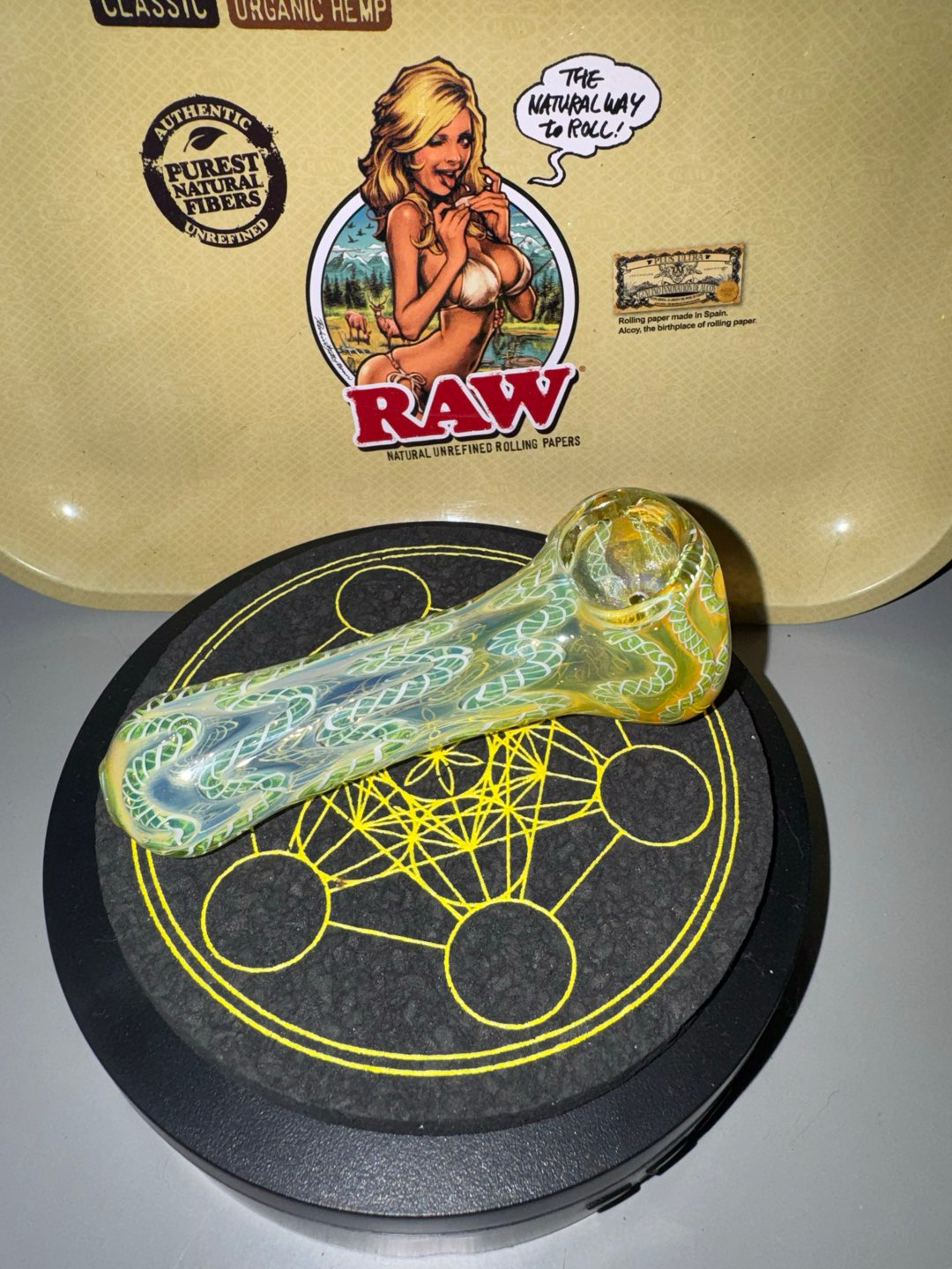 Preview pic of Beautiful Fumed Spoon Pipe