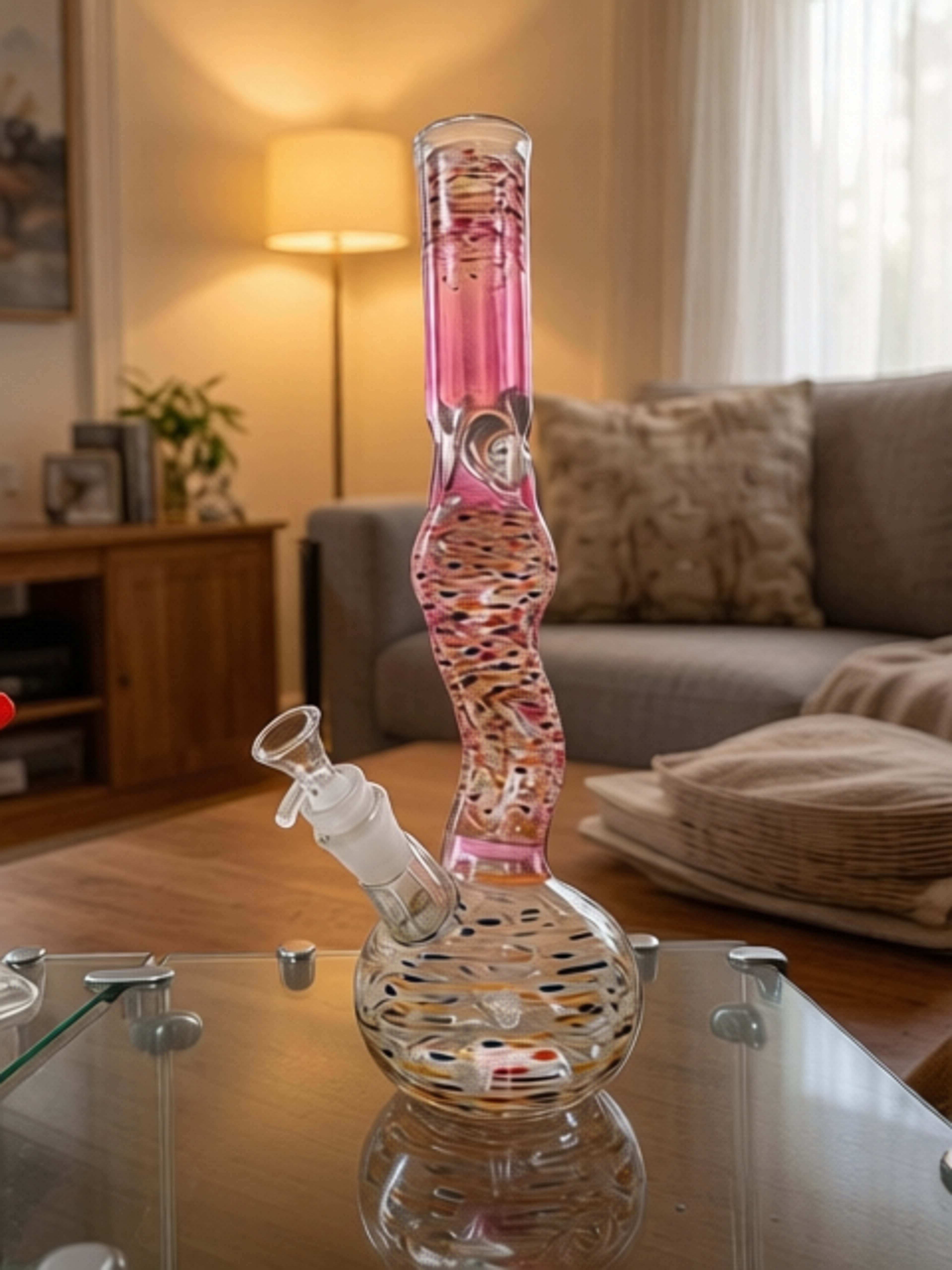 Preview pic of 16” gold fume tube