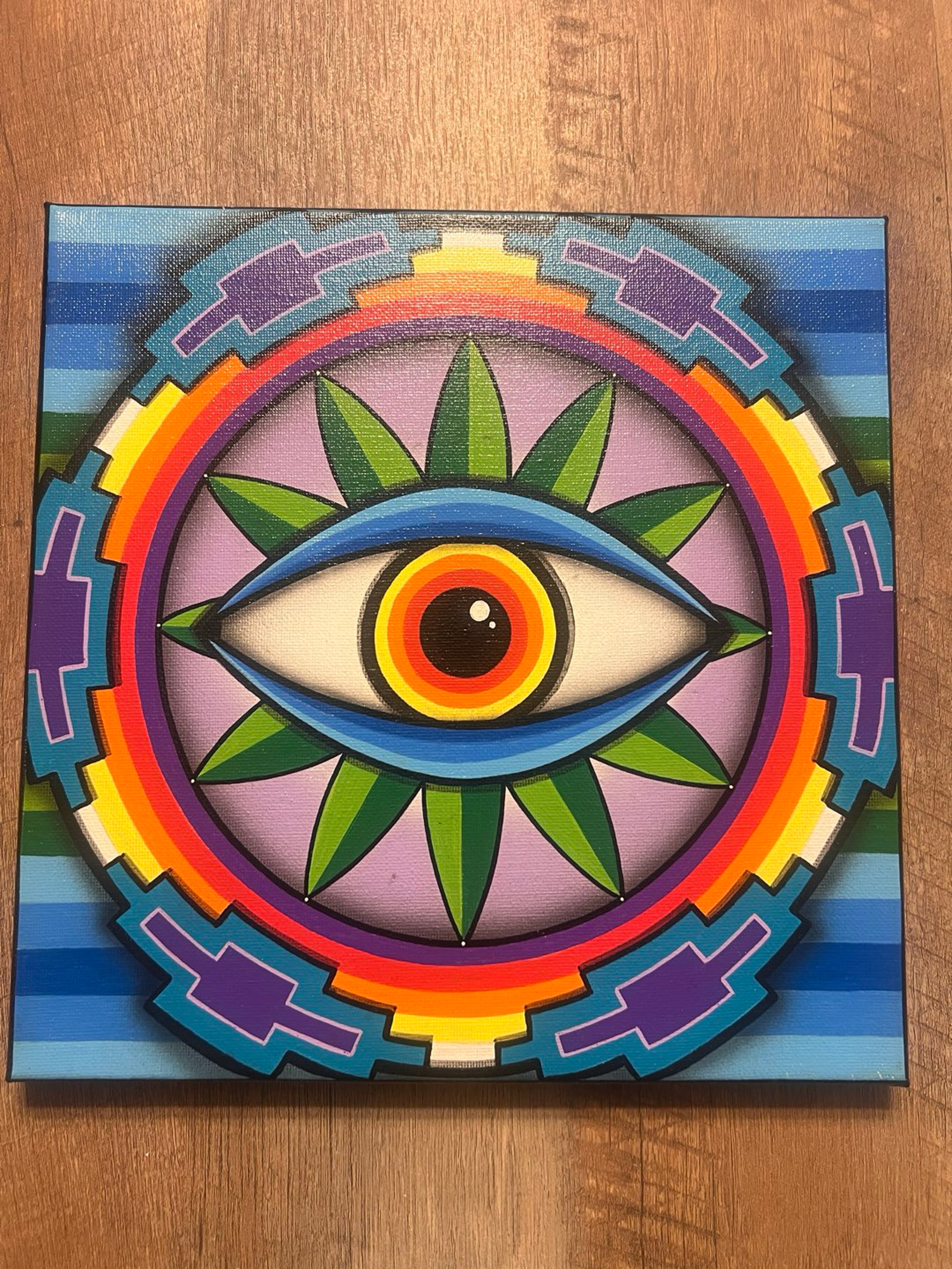Preview pic of WIGGEDOUTART Painted Canvas