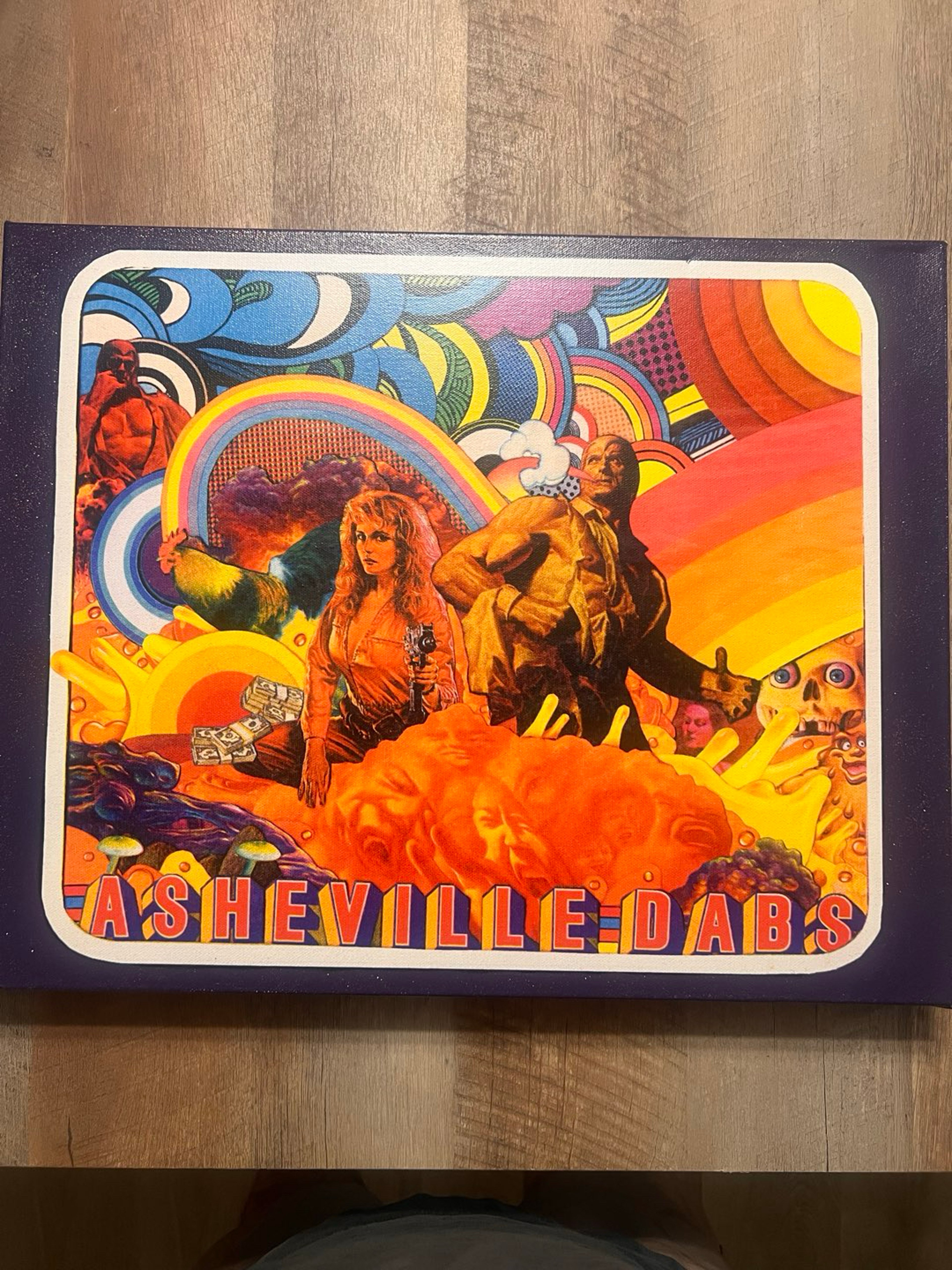 Preview pic of “Asheville Dabs” ROB YAMABUSHI CANVAS