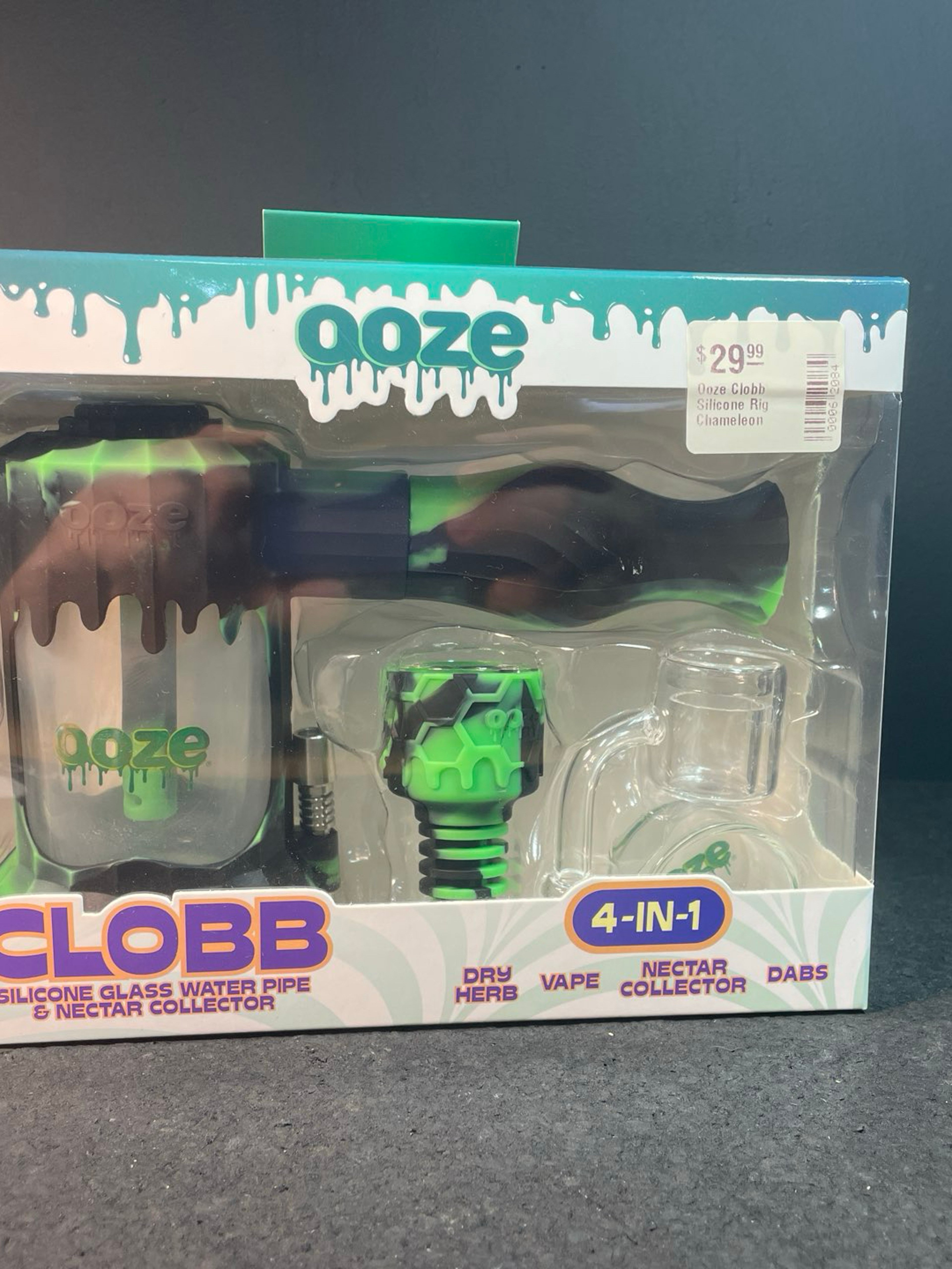 Ooze Clobb Silicone Rig Chameleon image 0