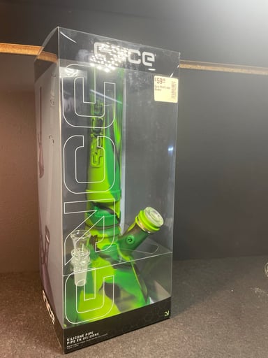 Preview pic of Eyce Silicone Large Beaker Black Green