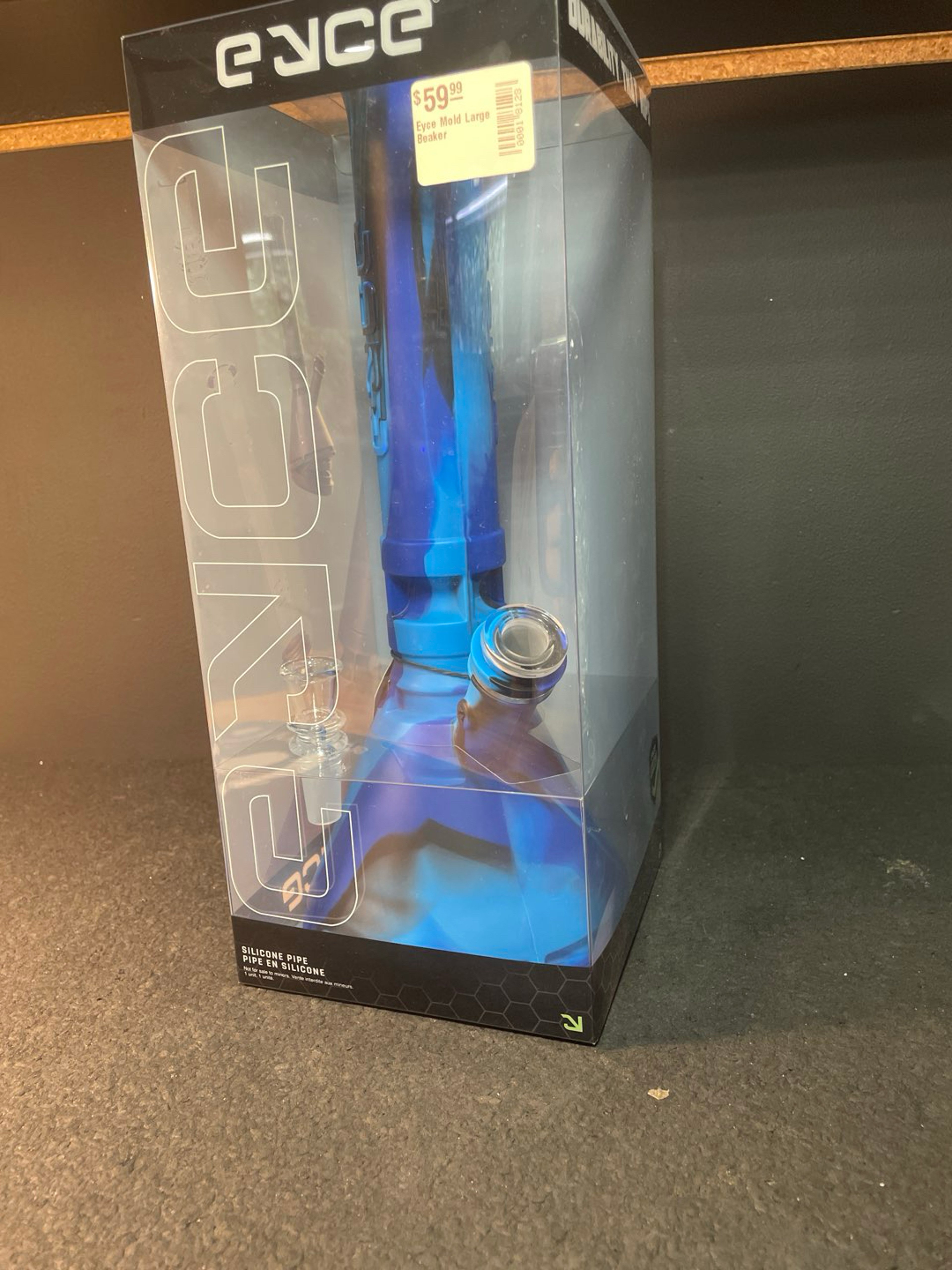Eyce Silicone Large Beaker Blue image 0