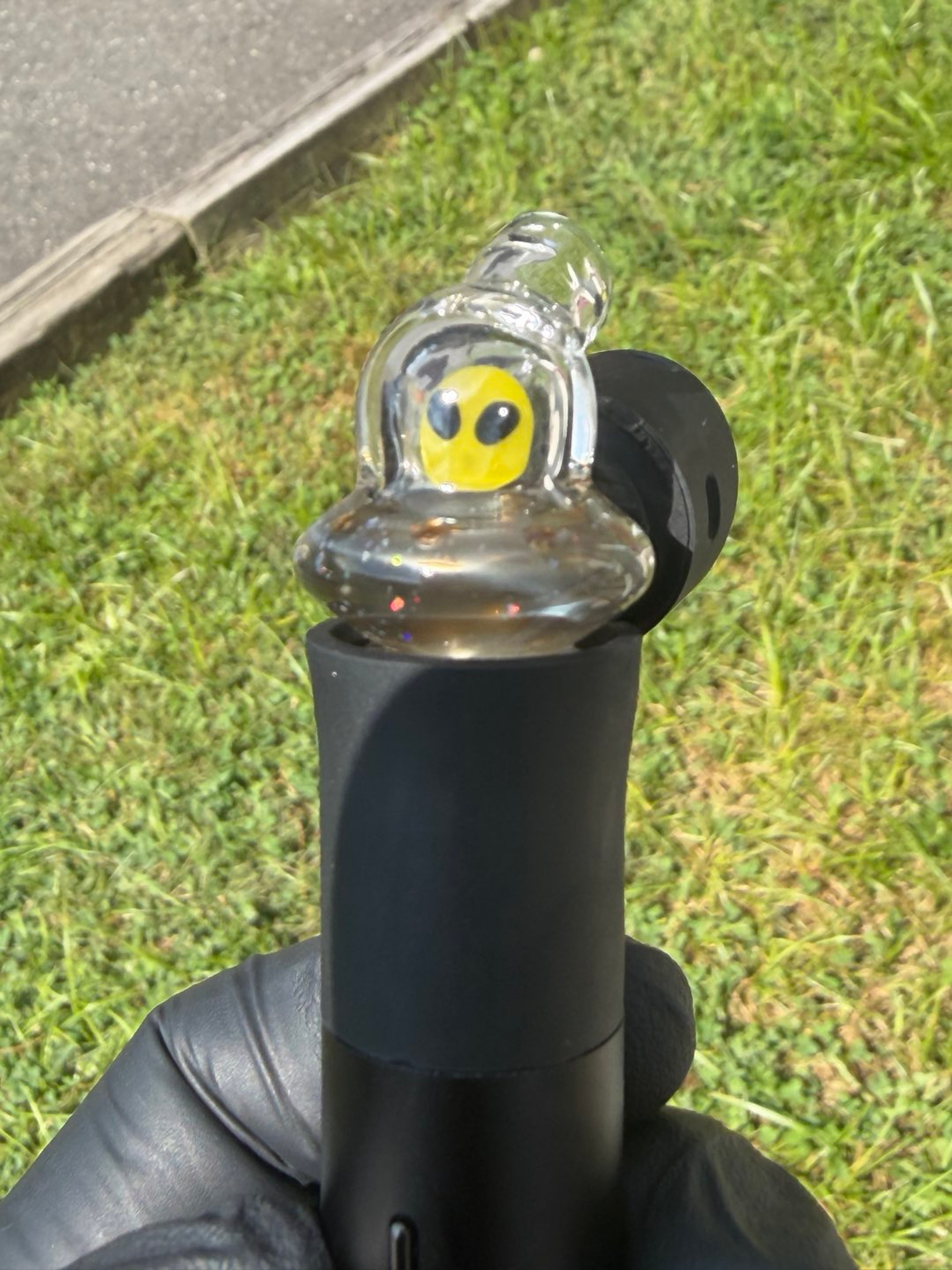 UFO pivot top rich villa electrum crushed opal alien image 0