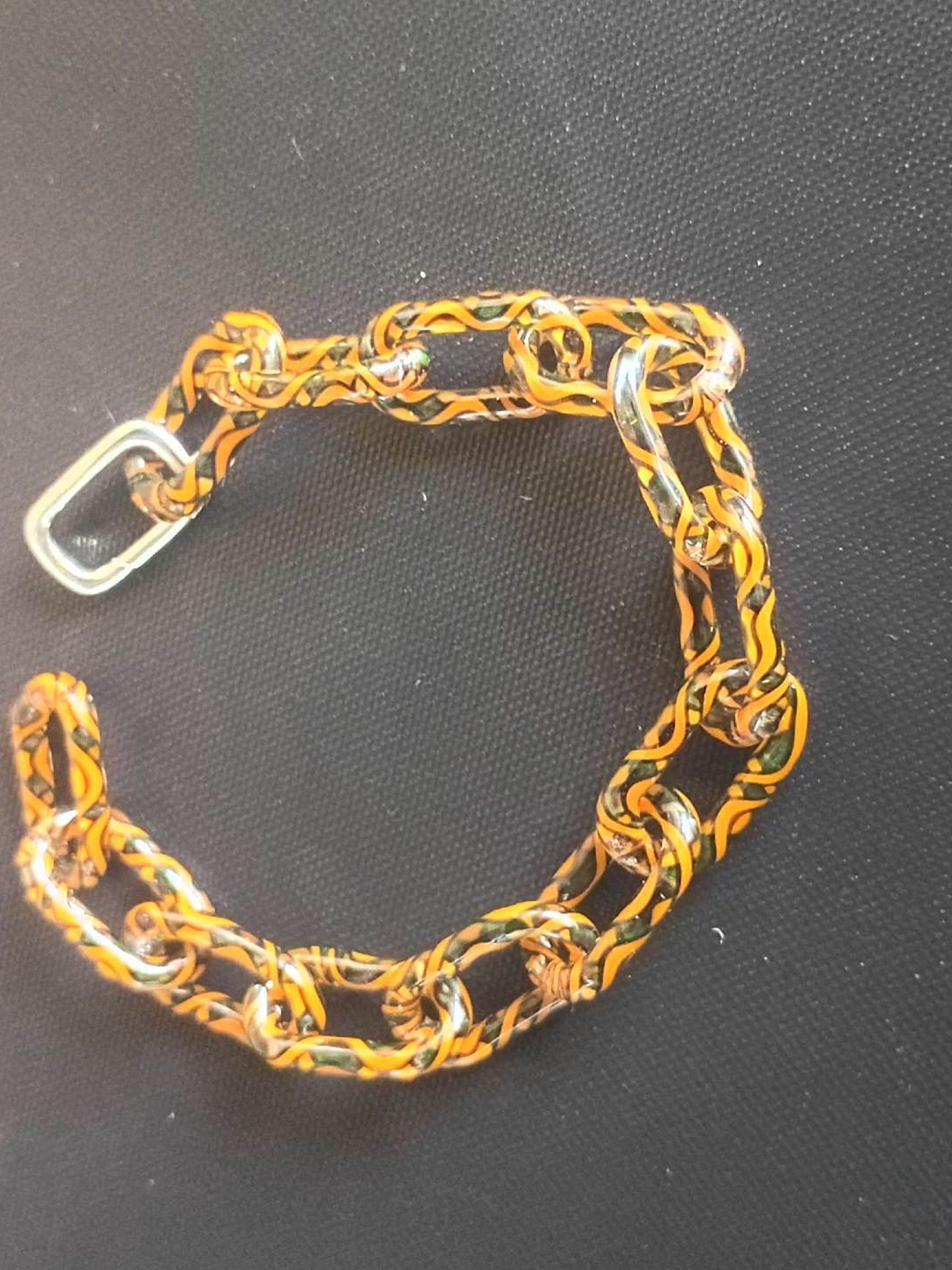 Preview pic of Lava and ion wigwag bracelet