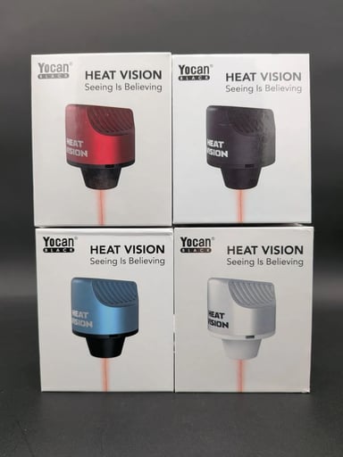 Preview pic of YOCAN BLACK HEAT VISION THERMOMETER CARB CAP
