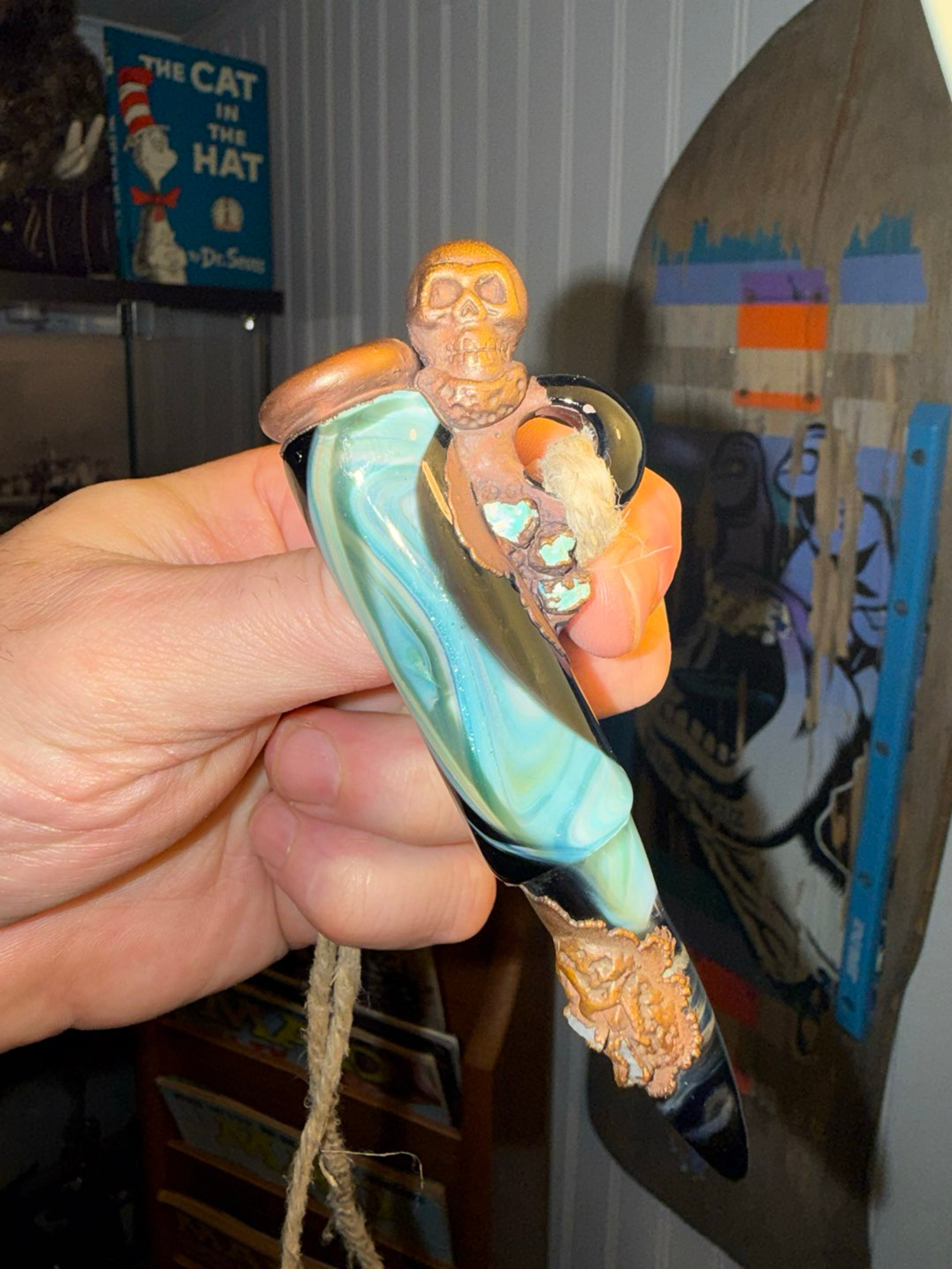 Preview pic of Bullet pendy electroformed