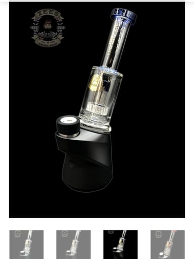 Preview pic of ILLUMINATI GLASS: SHOWER HEAD PUFFCO PEAK ATTACHMENT