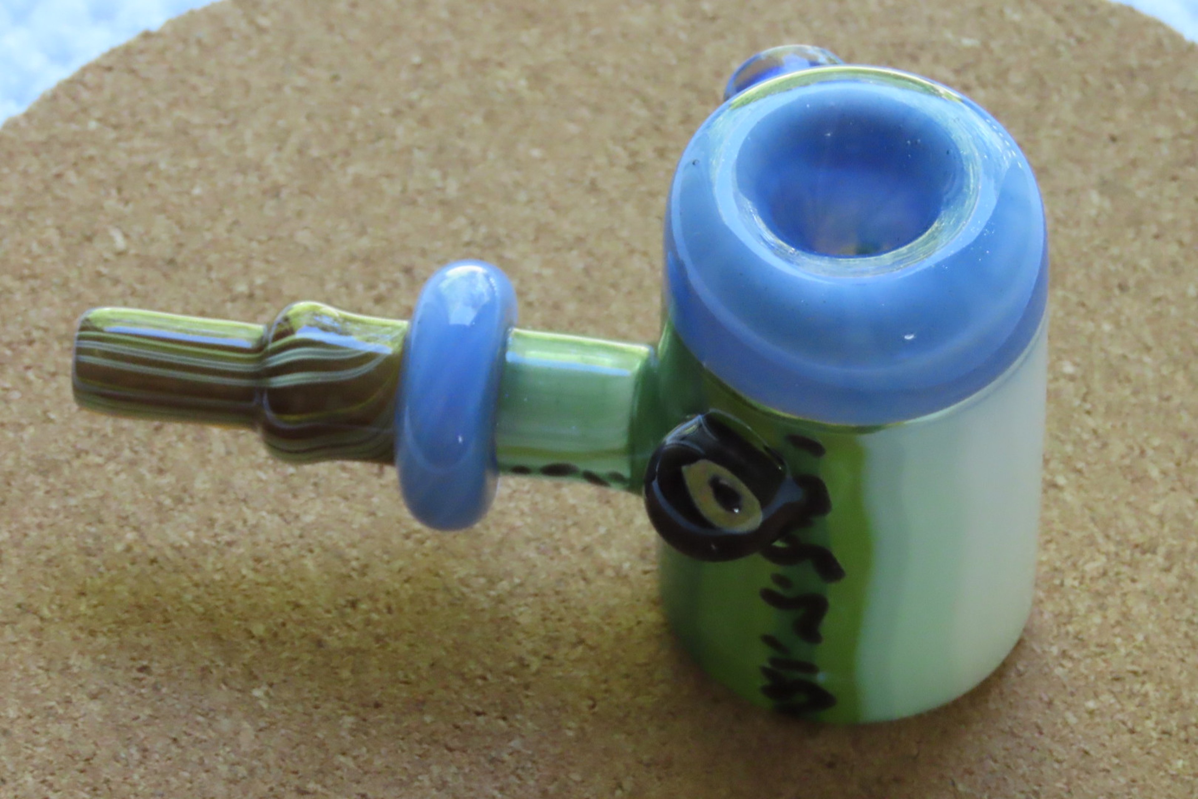 Preview pic of 603 Glass Poker Pipe