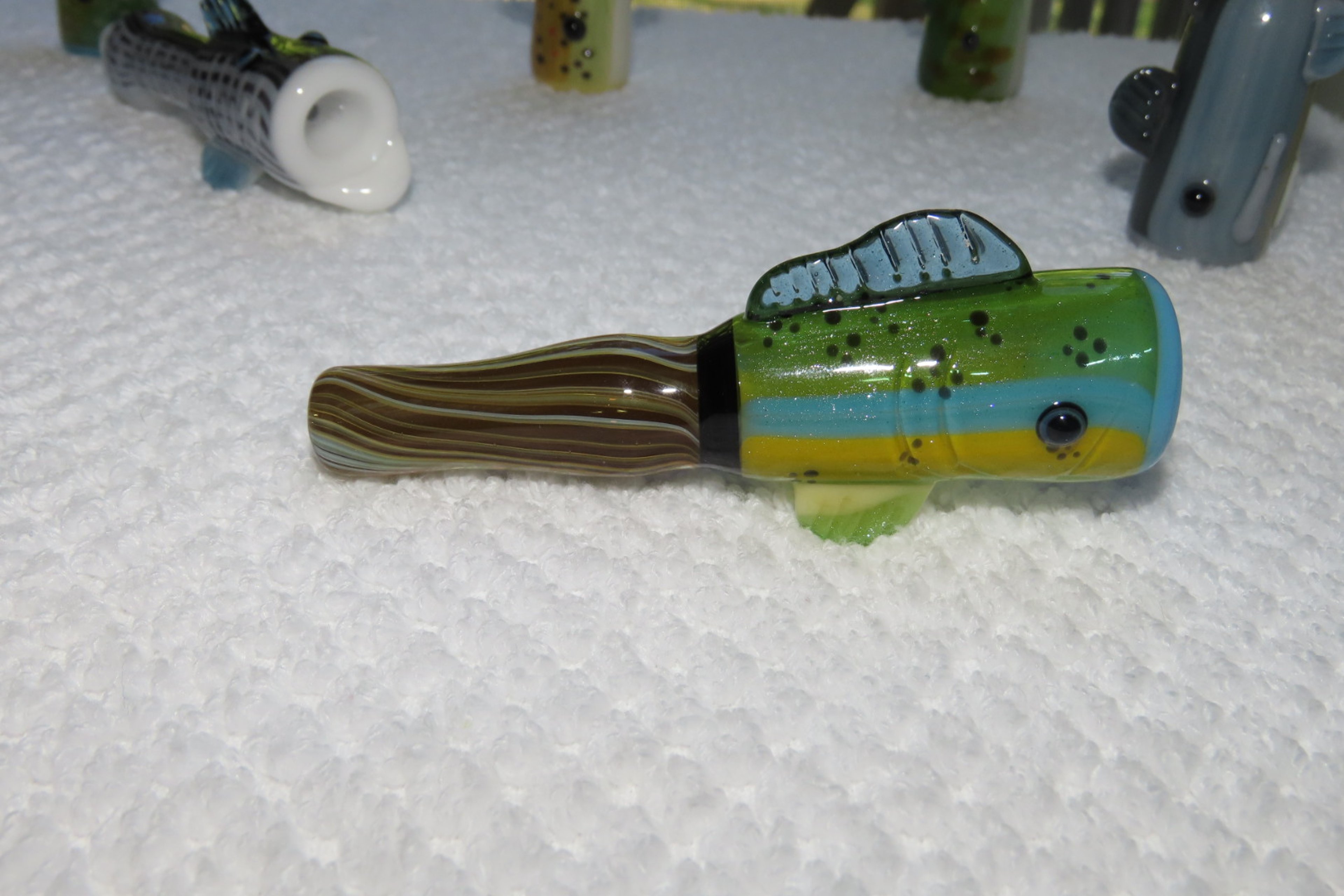 Preview pic of Whistle Chillum Pipe 603 Glass