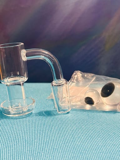 Preview pic of Terp slurper 14mm with eyeball marbles