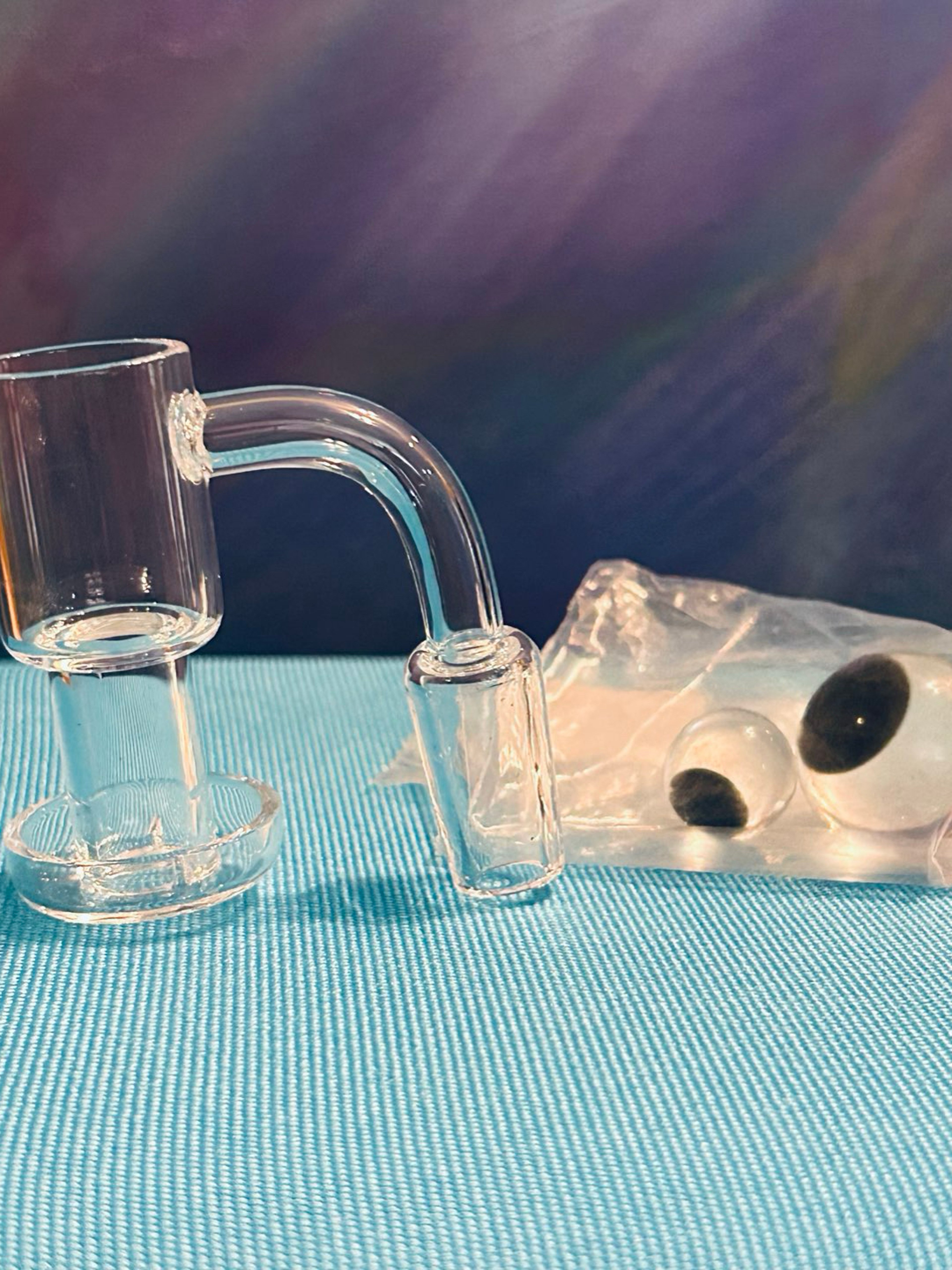 Preview pic of Terp slurper 14mm with eyeball marbles