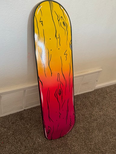 Preview pic of Painted Skateboard