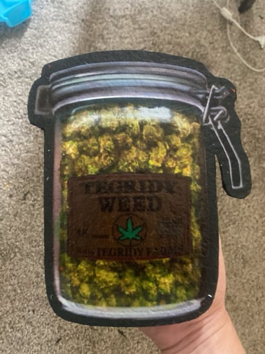 Preview pic of Tegridy farms jar mat
