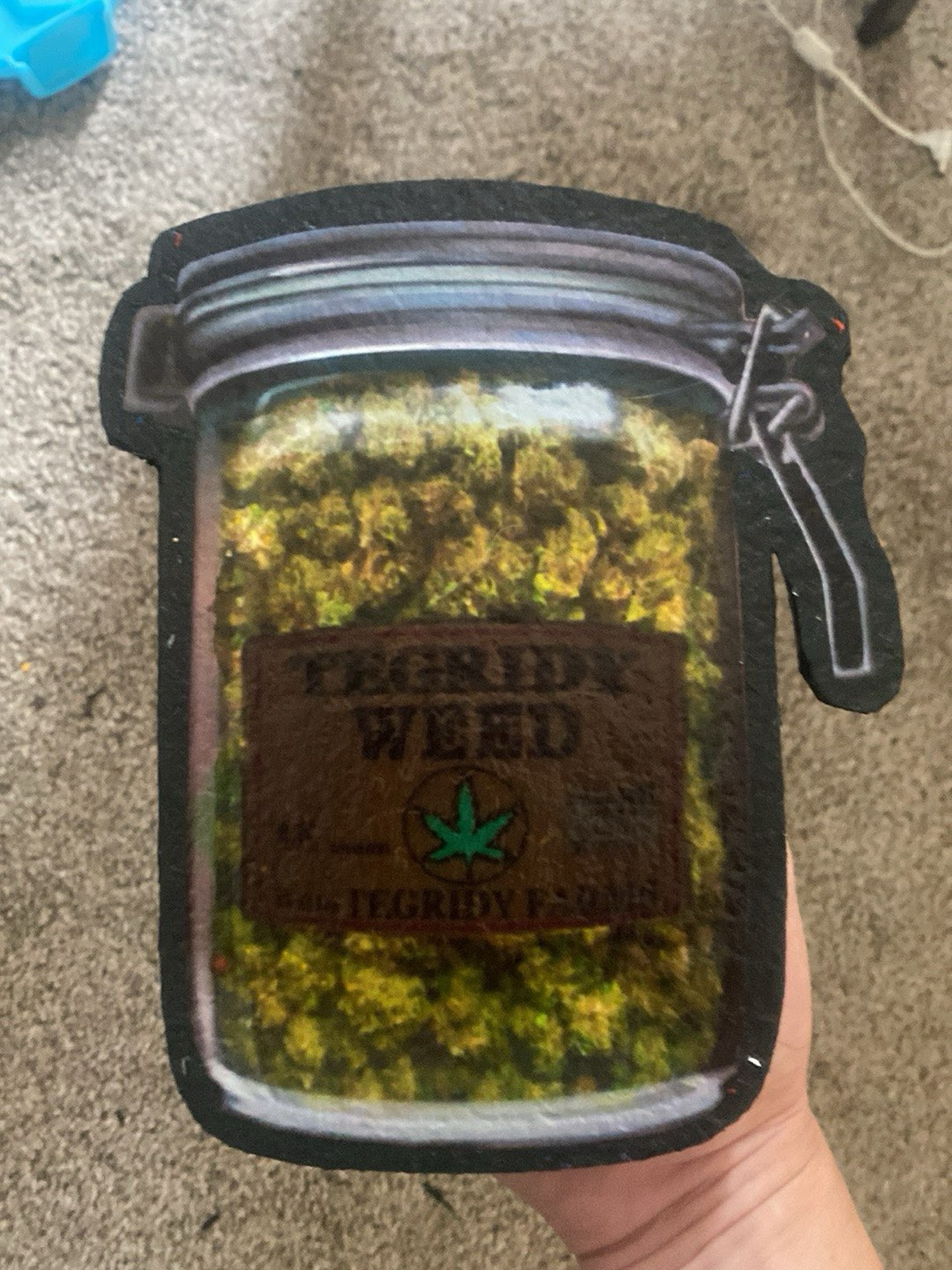 Preview pic of Tegridy farms jar mat