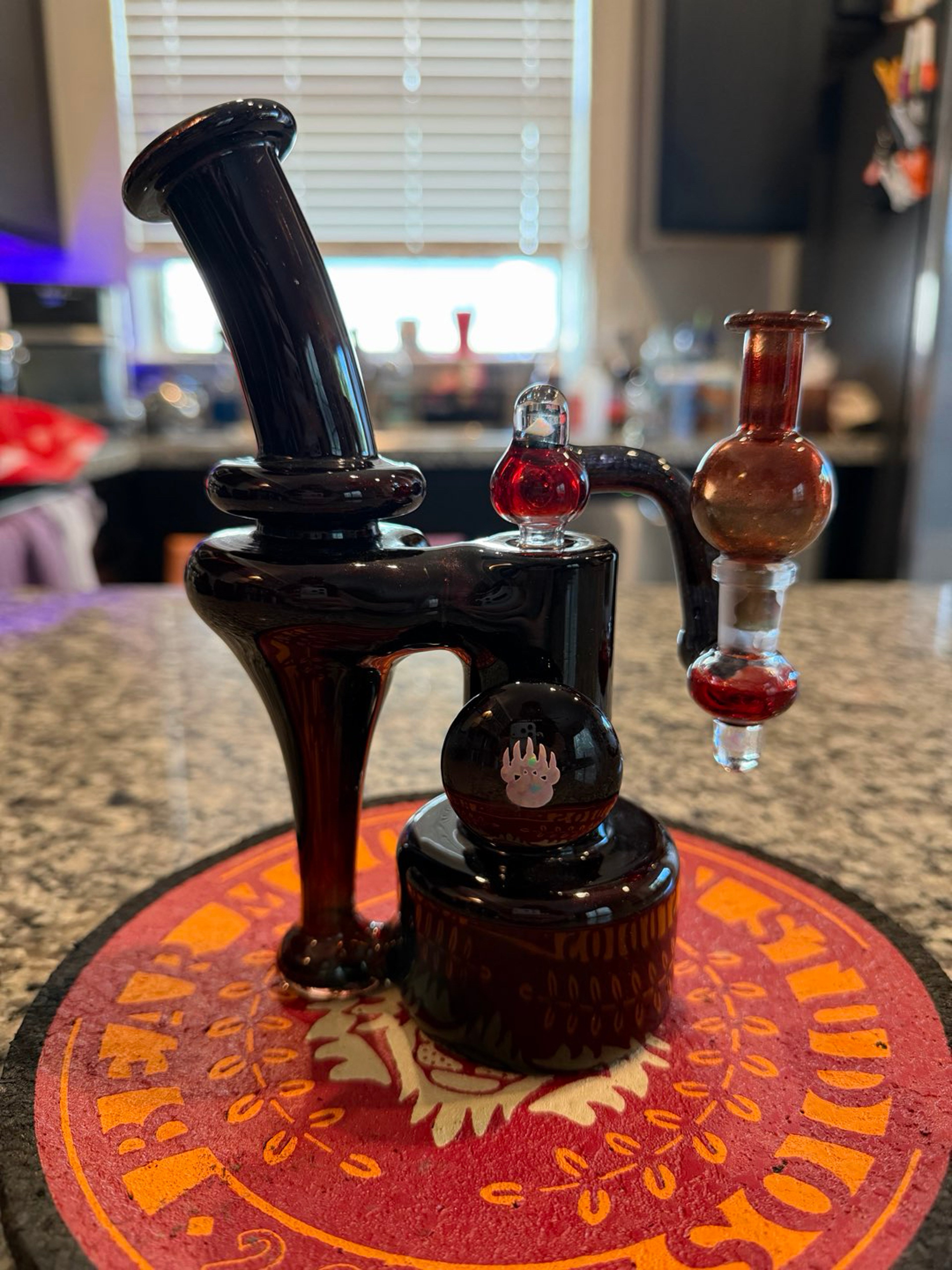 Preview pic of 2021 10mm Mini DD RBR Steel Wool/Pomegranate w/ Rick Bird Barry Dropdown Crushed Opal