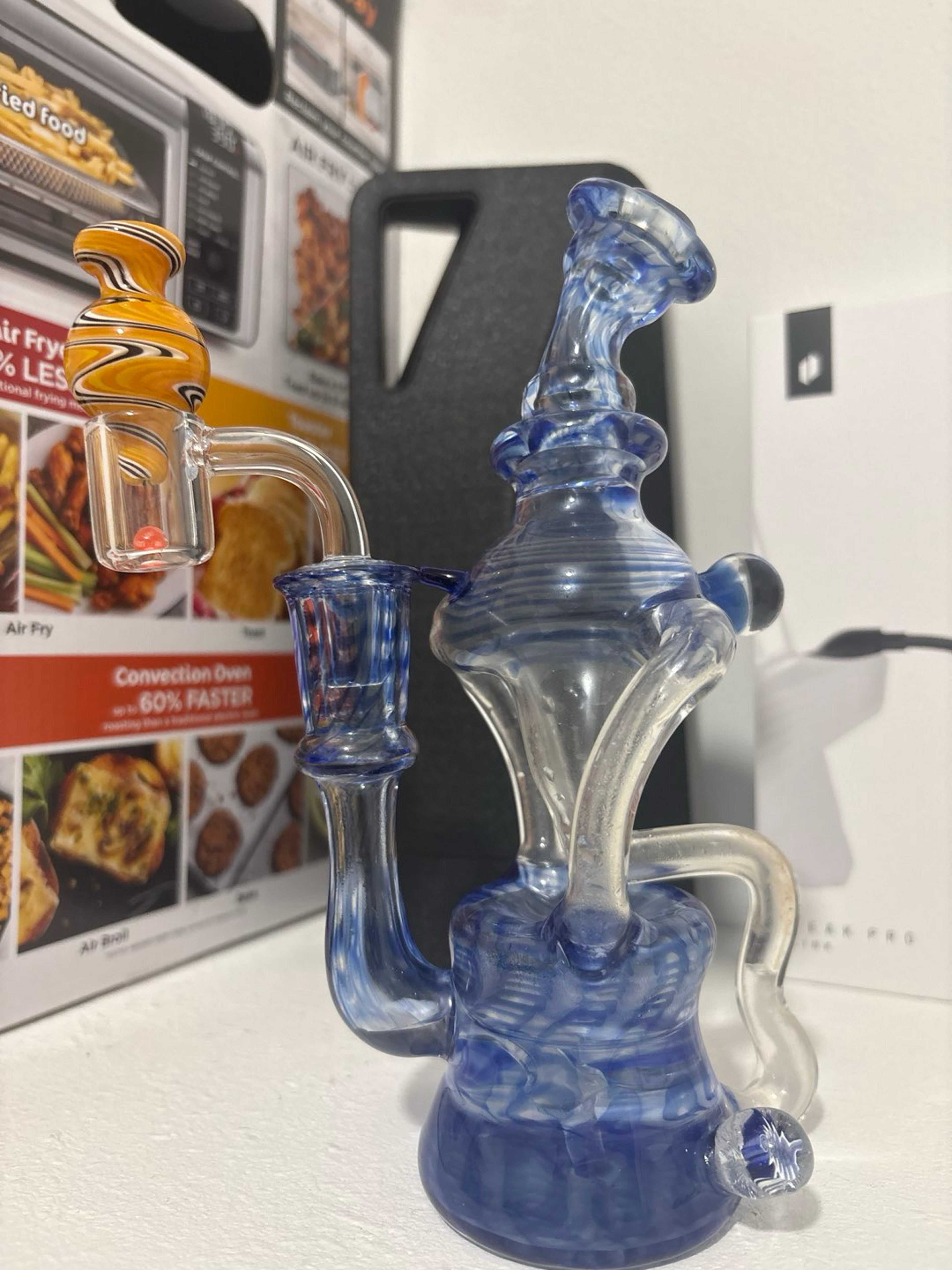 Gentry glass vortex 🌪️ recycler image 0