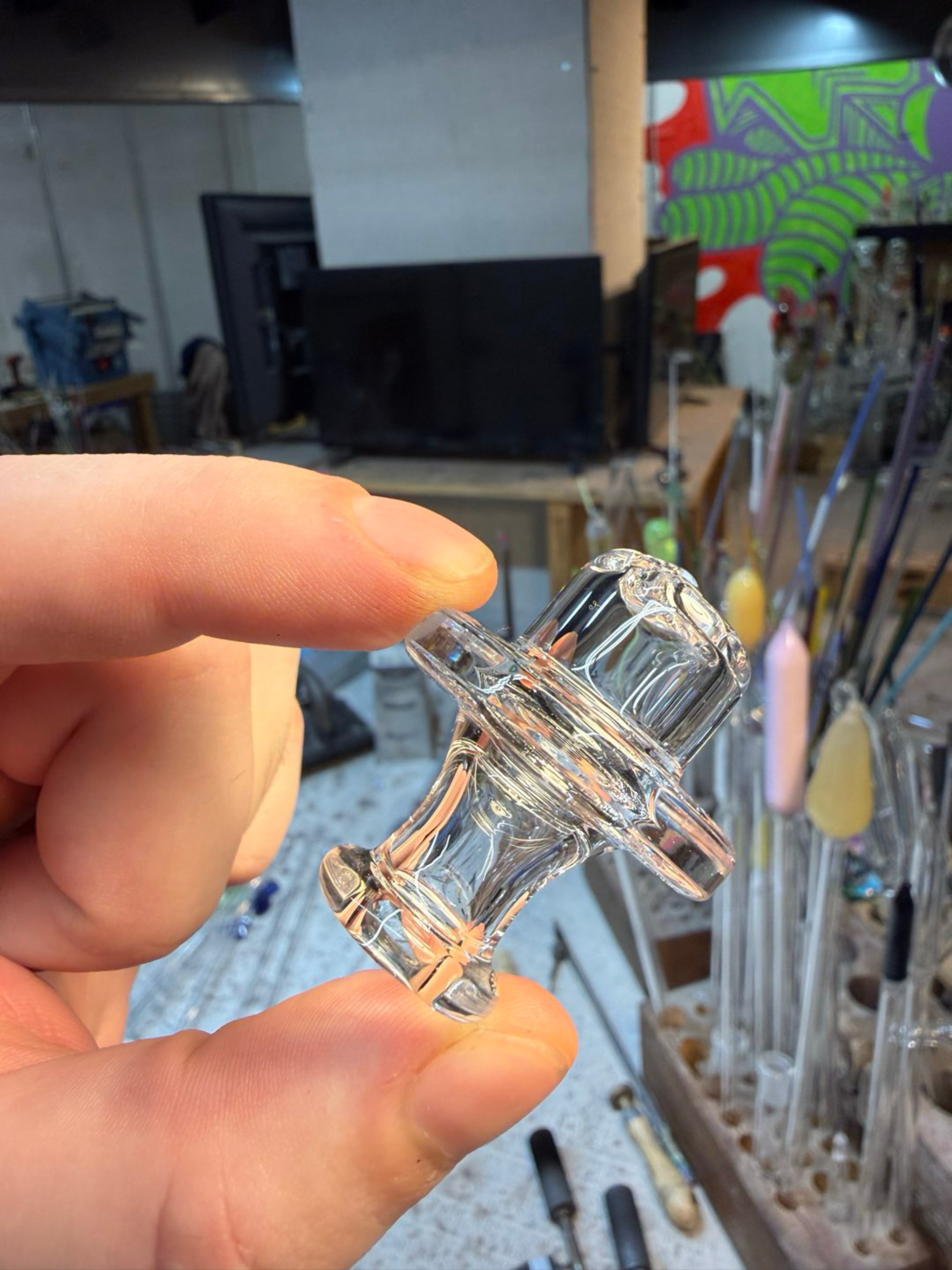 Clear spinner caps made by me! image 0