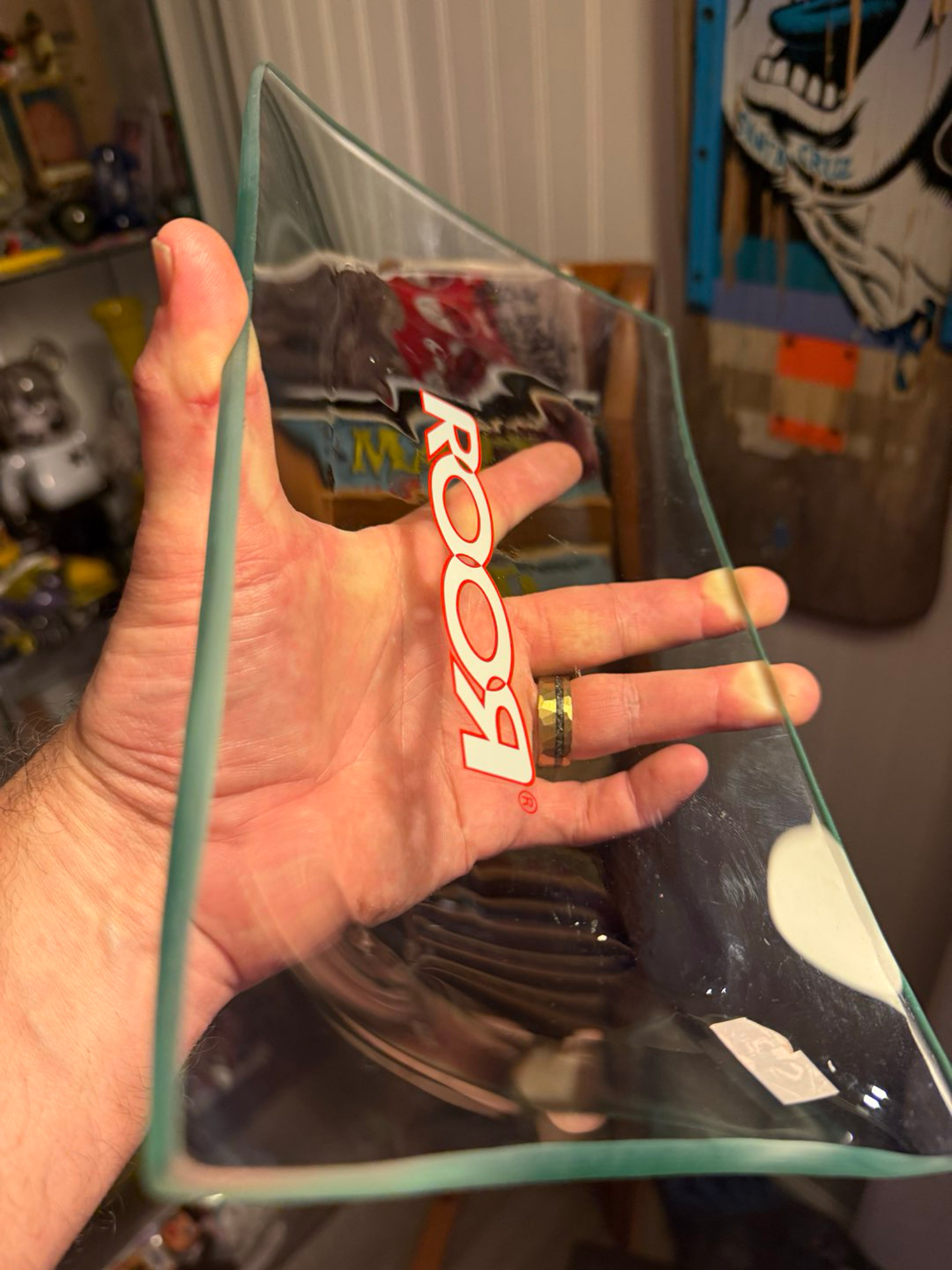 Preview pic of RooR glass roll up tray