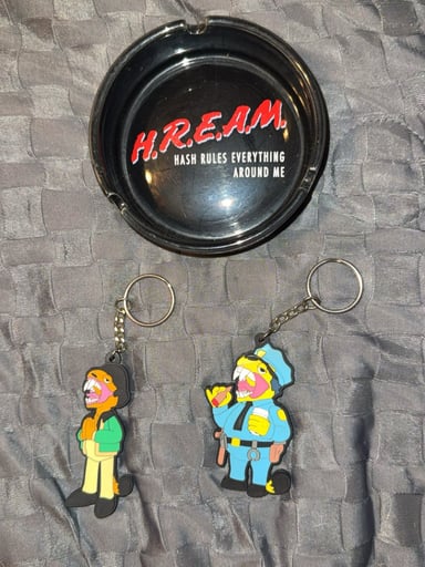Preview pic of Gz1 ashtray & keychains