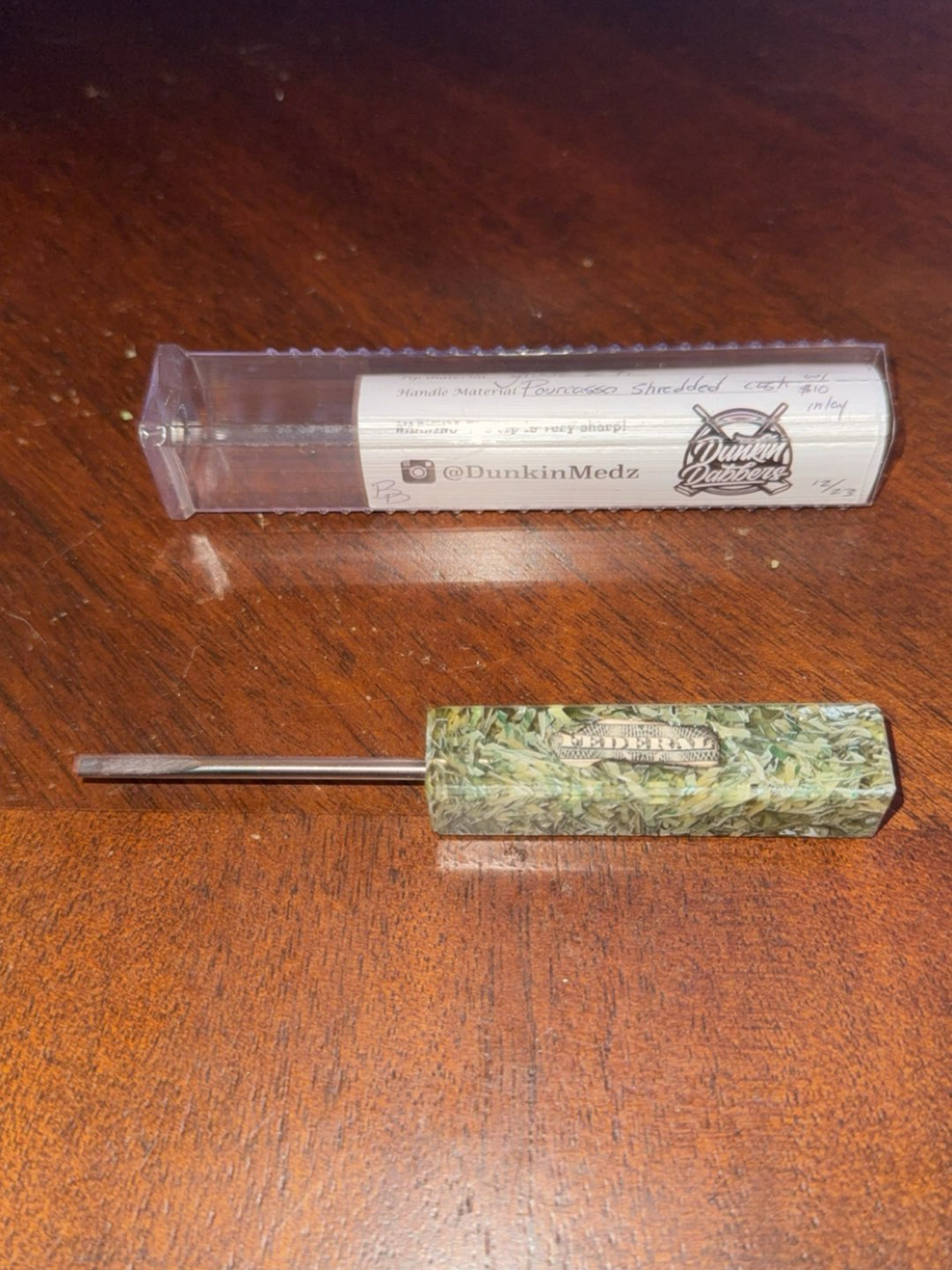Preview pic of dunken meds shredded $ dabber