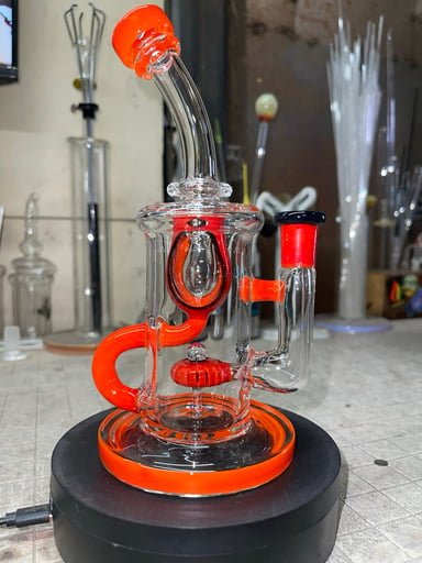 Preview pic of Burnt orange color, 8.25” tall 10mm joint