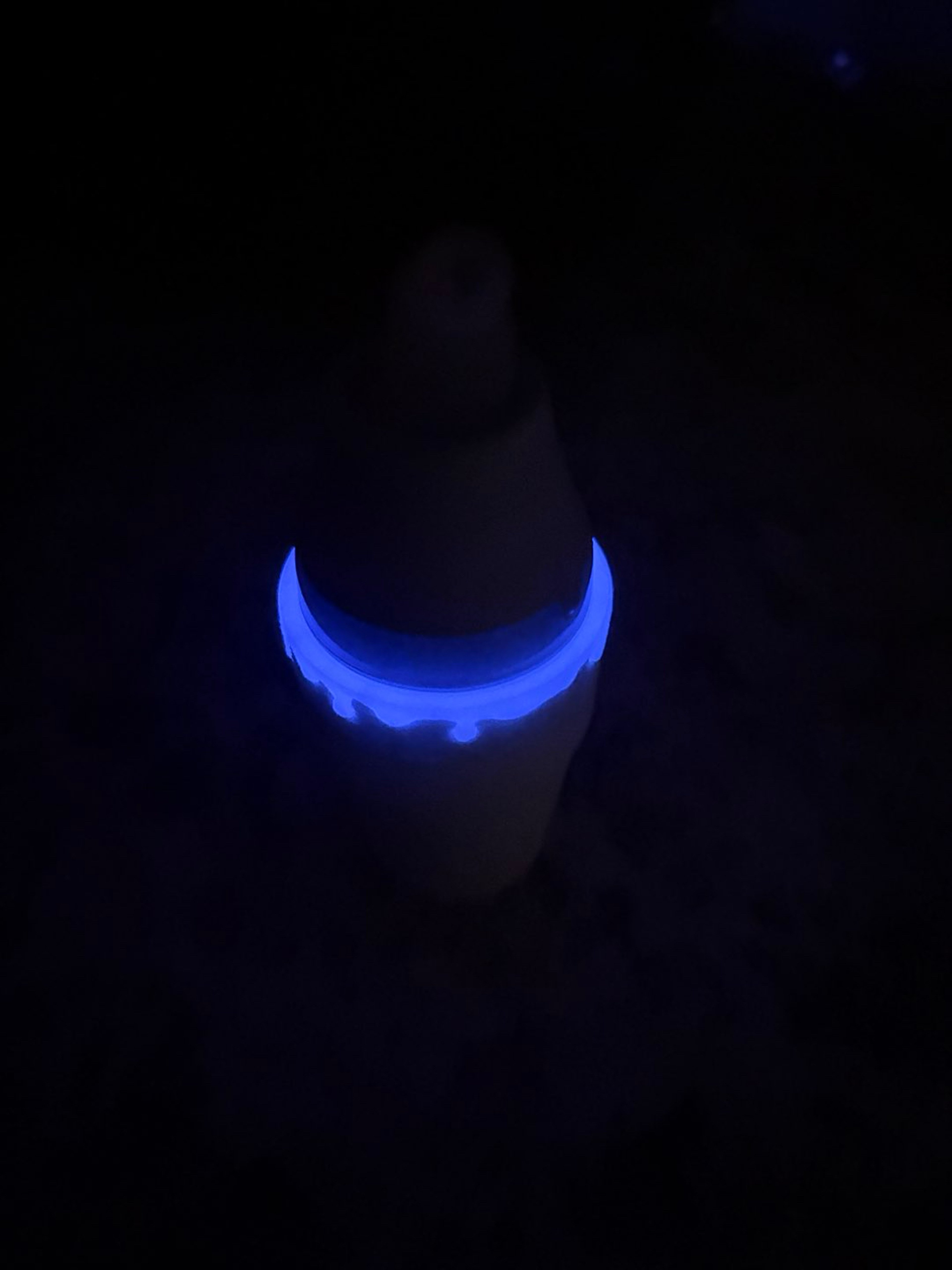Dripping Double Cup Style (Top Glow) Textured for Puffco Proxy Core image 0