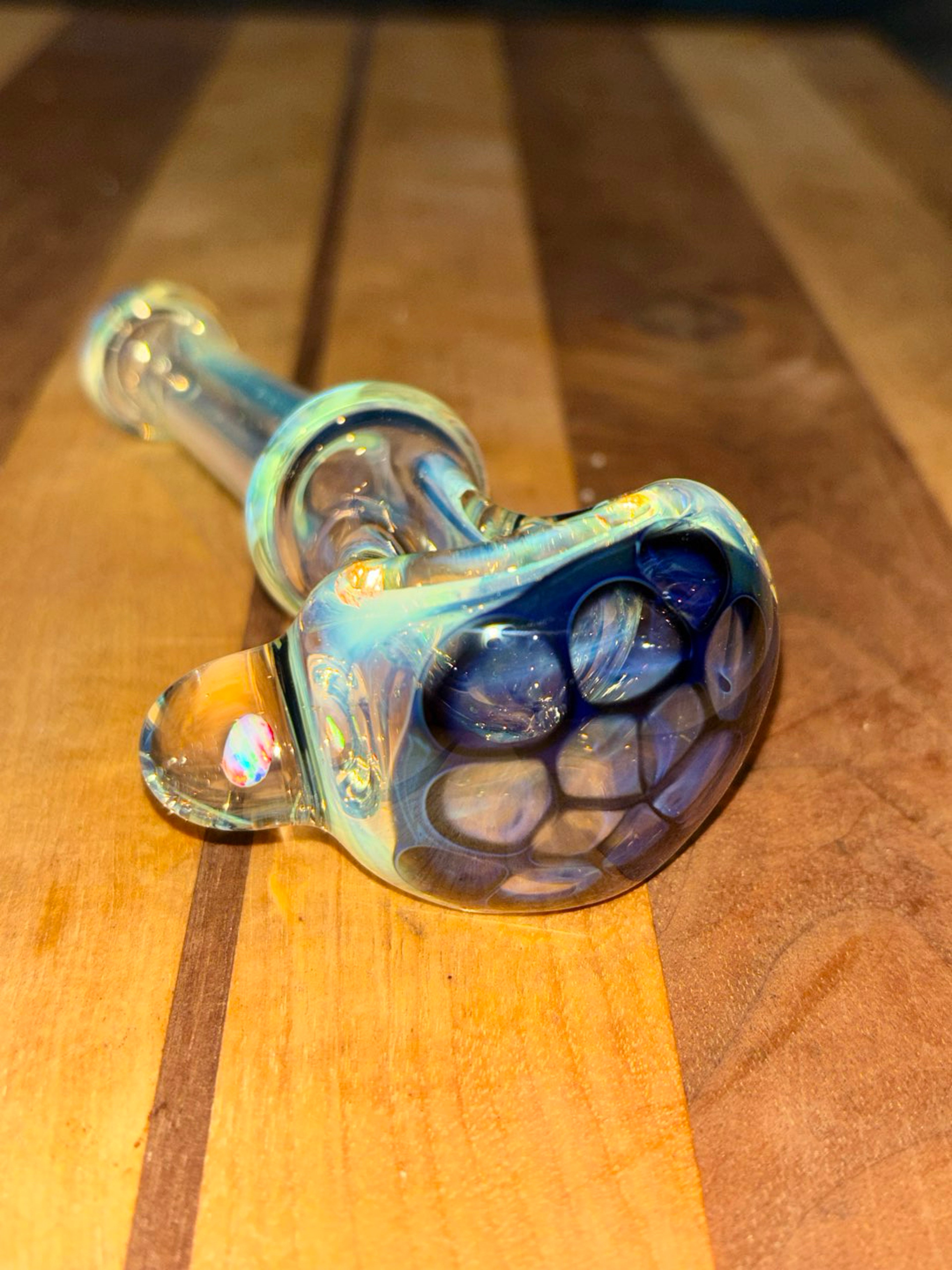 Preview pic of Honeycomb opal spoon