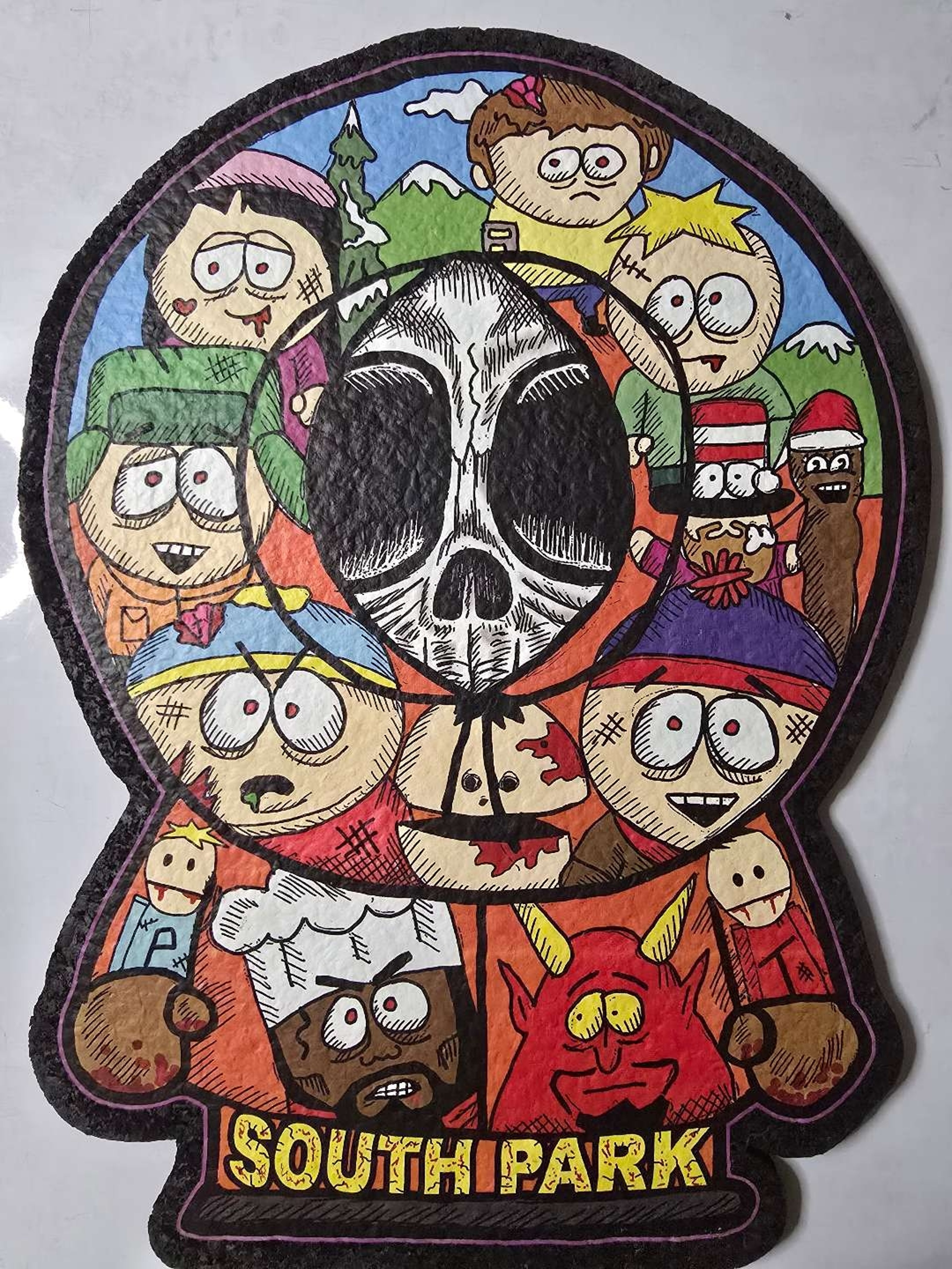 Preview pic of South Park LE Moodmat x Charlie Hussle x Forever Rising