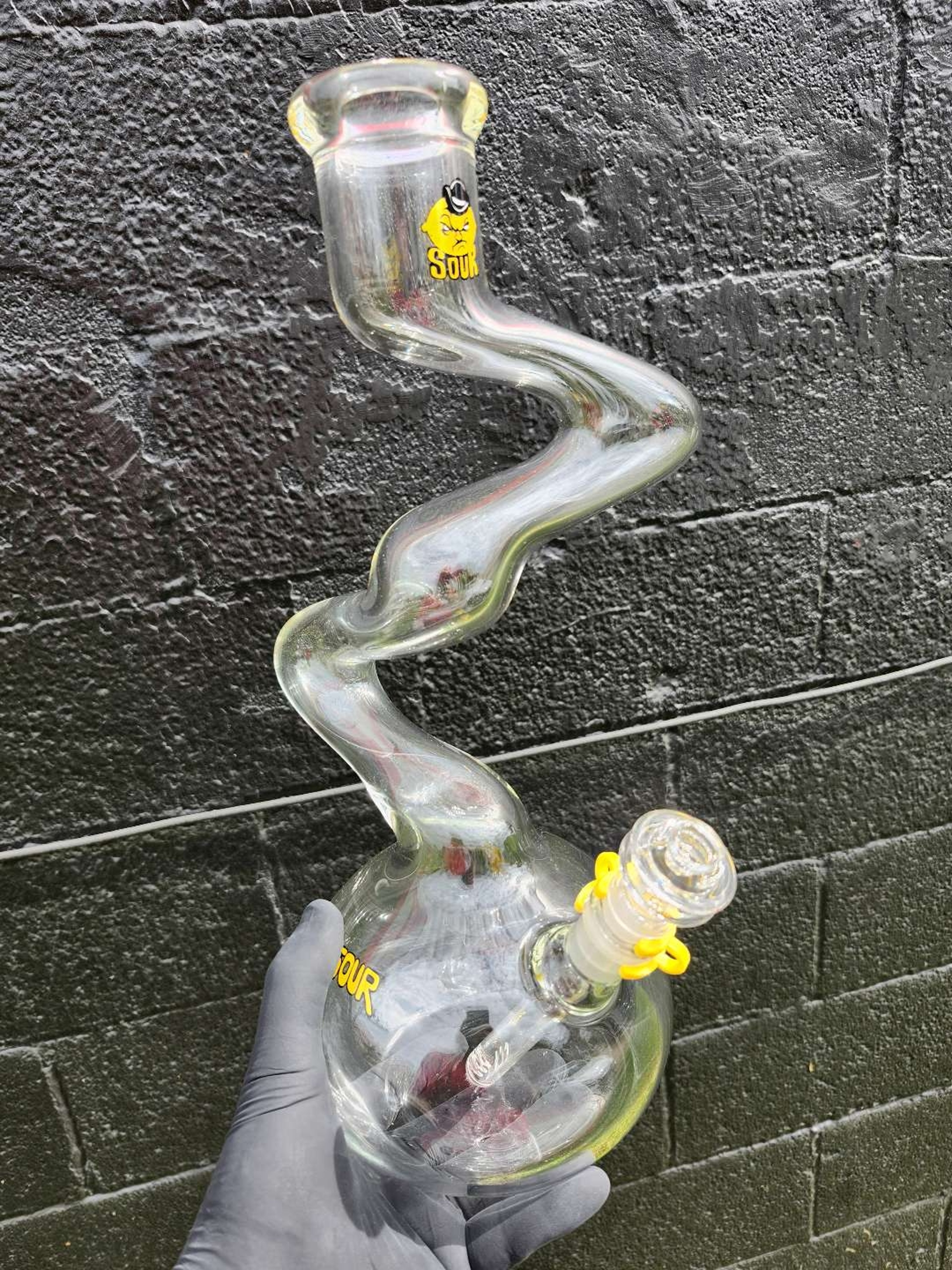 Preview pic of SOUR GLASS, 16" TUBE WITH 24" KINKS 7MM