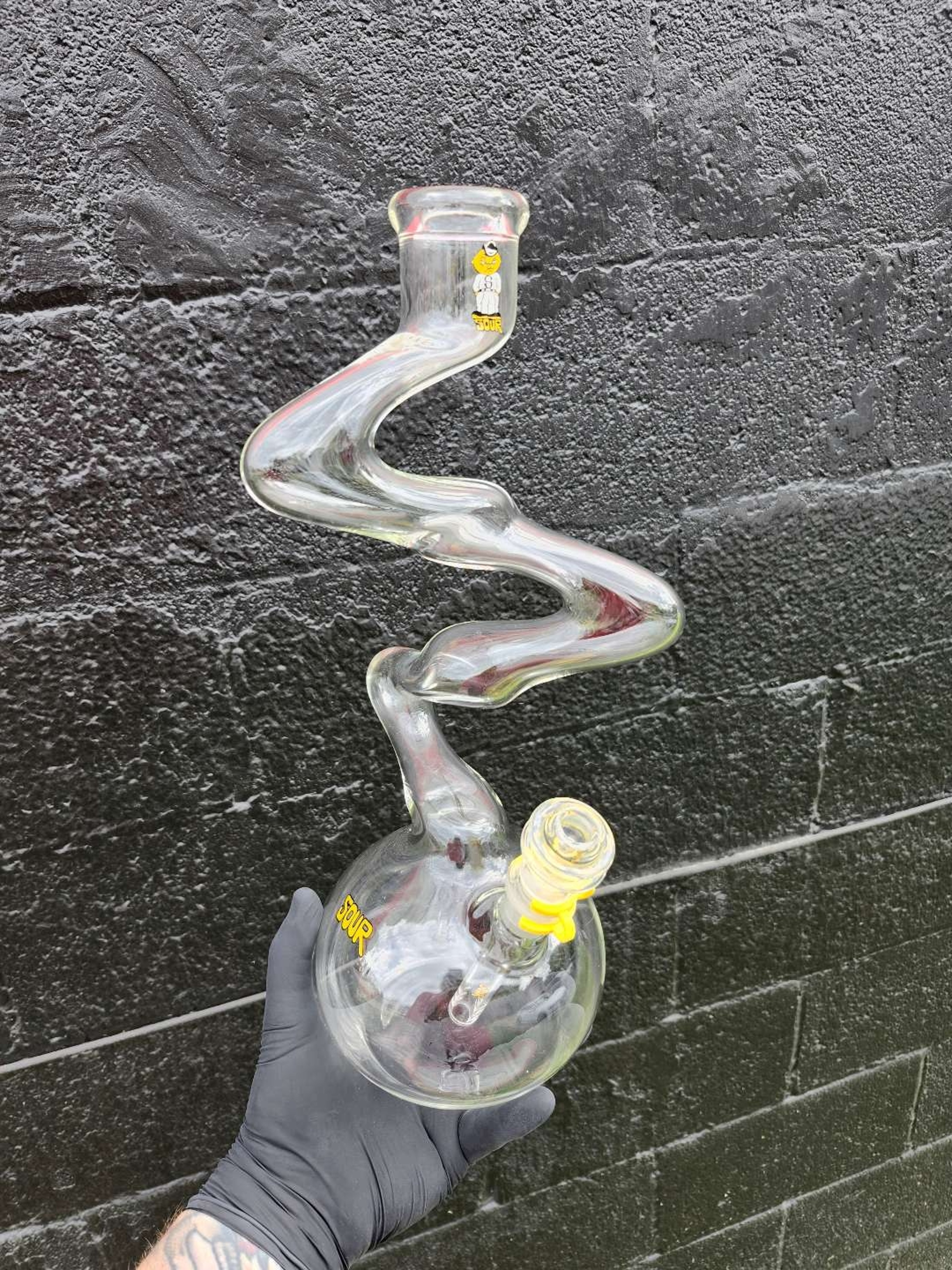 Preview pic of SOUR GLASS, 16" TUBE WITH 24" KINKS 5MM