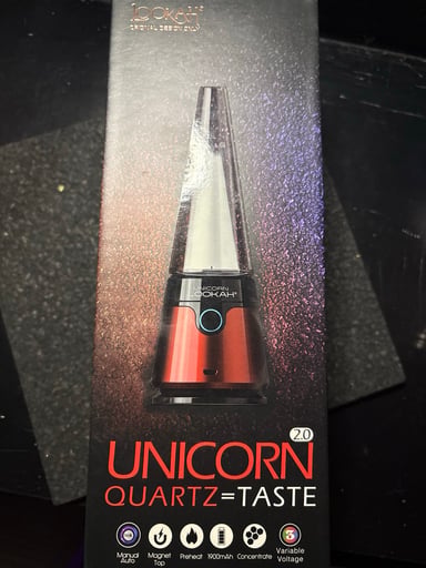 Preview pic of LOOKAH Unicorn 2.0 E-Rig – Red – Original Box & Foam – Used