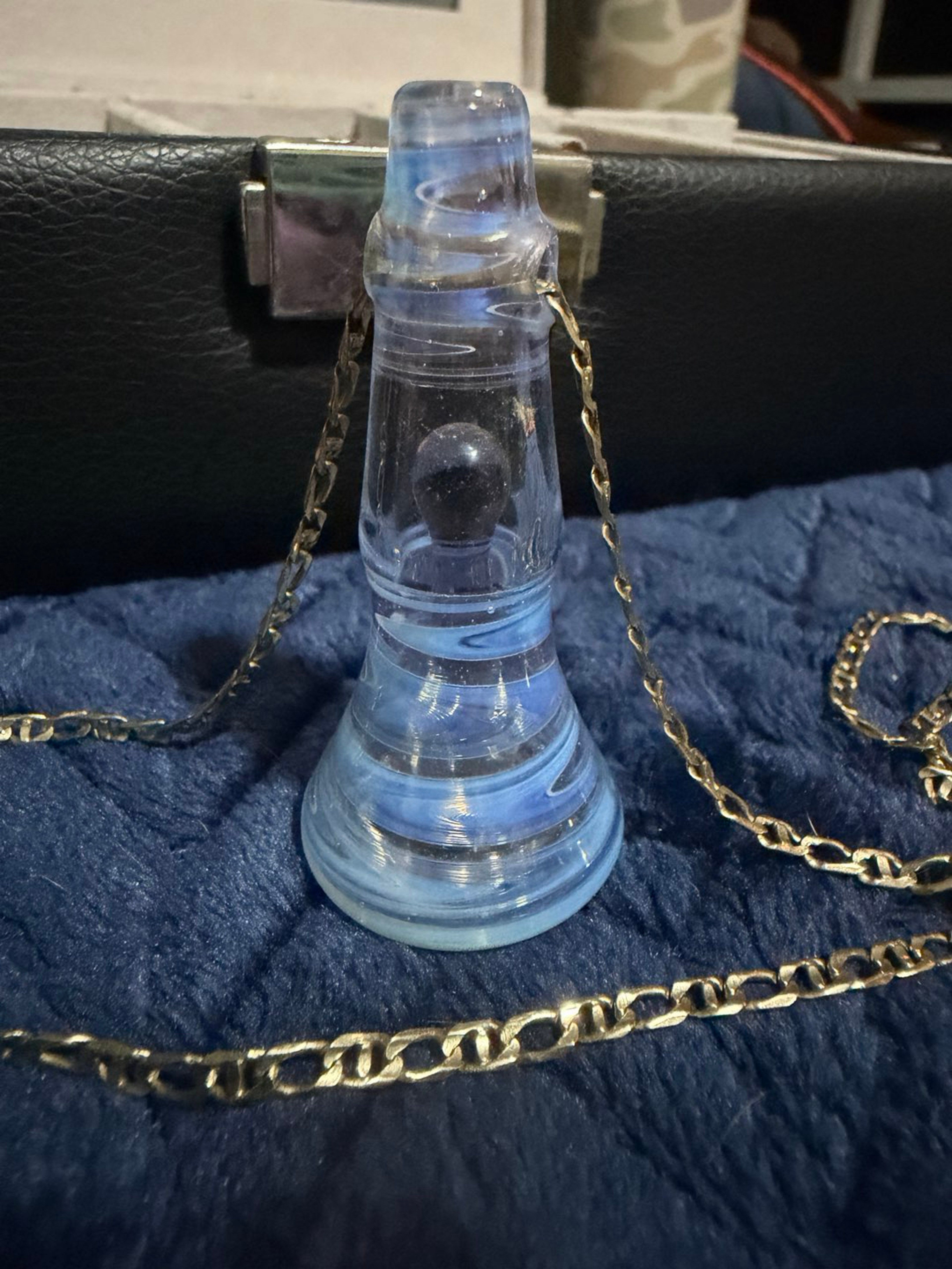 Bluegrass Glass Lava Lamp Pendant image 0