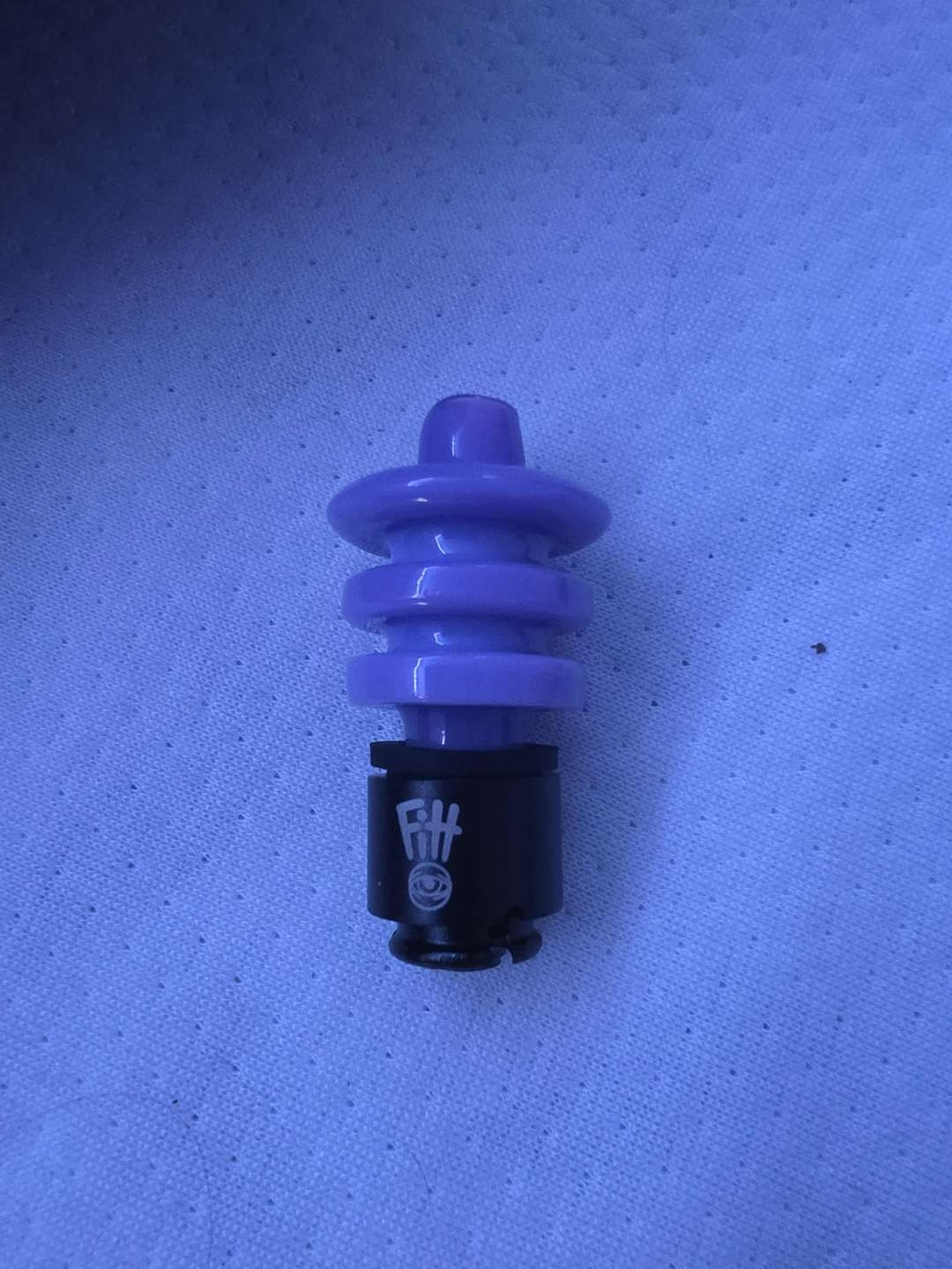 Preview pic of Purple pivot mouth piece with Ryan fit attachment
