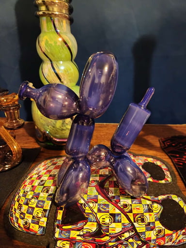 Preview pic of Blitzkreiga purple balloon dog