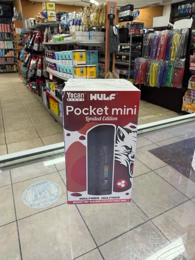 Preview pic of Yocan Wulf Pocket Mini (Black with Red Spatter) Brand New Sealed