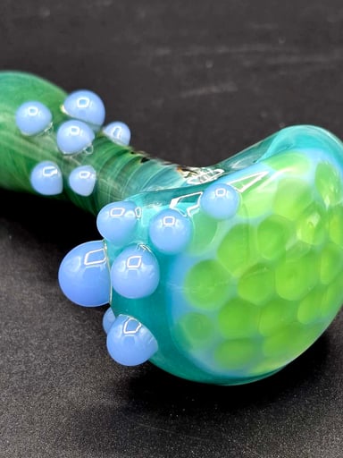 Preview pic of Blue and Green Honeycomb Pipe