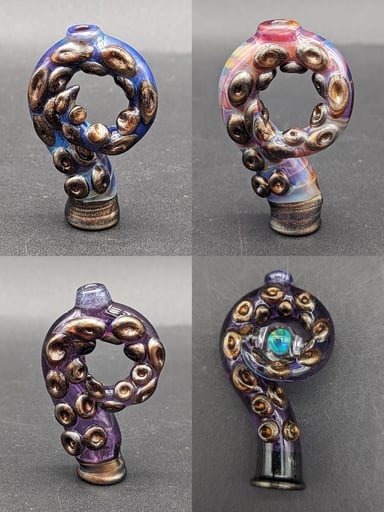 Preview pic of MAKO GLASS PUFFCO PIVOT TOP / MOUTHPIECE | TENTICAL