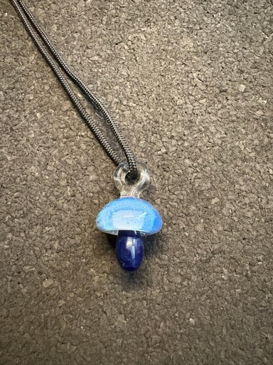 Preview pic of Blue Mushroom Pendant