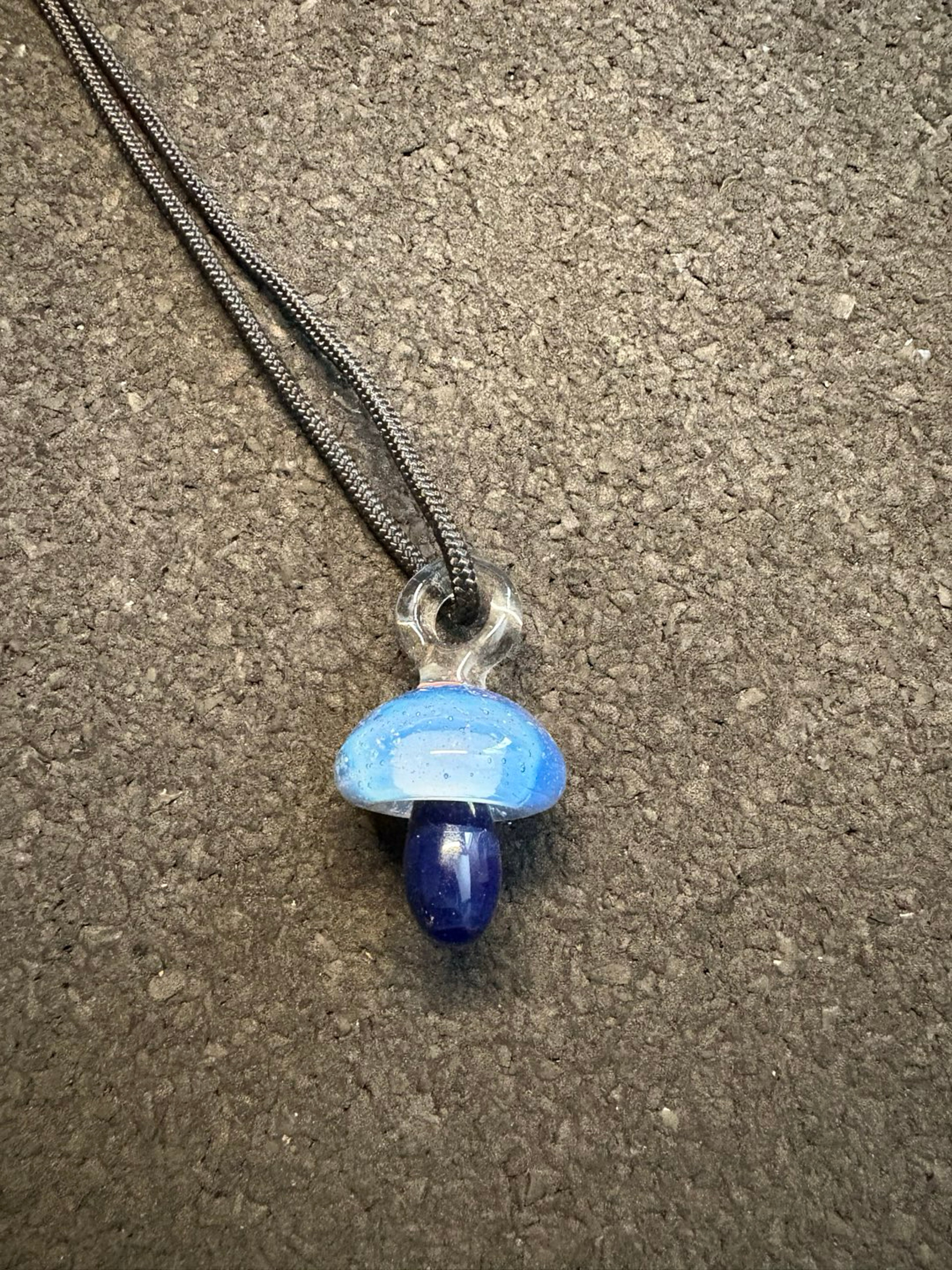 Blue Mushroom Pendant image 0