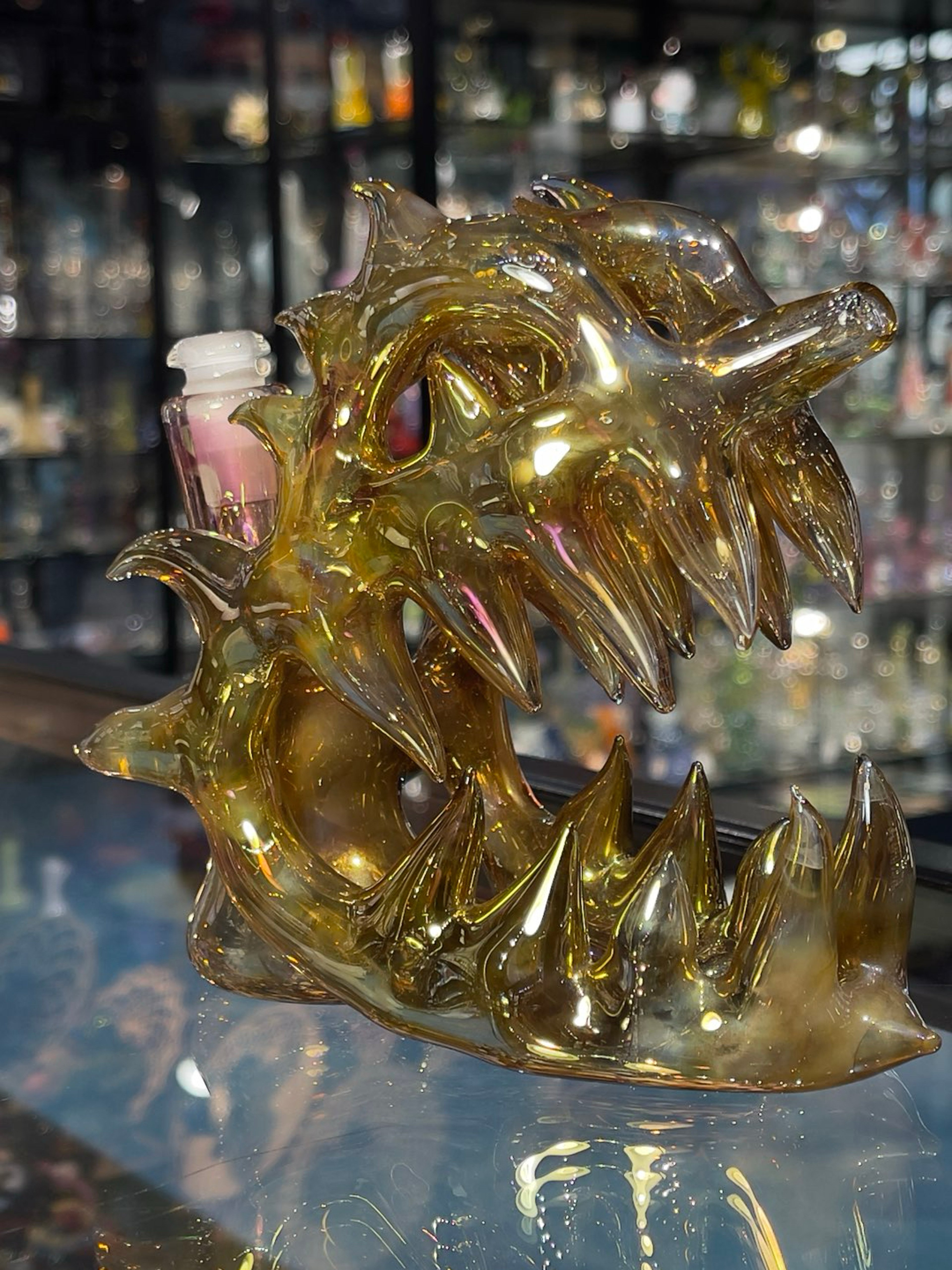 Gold Fume Skull image 0